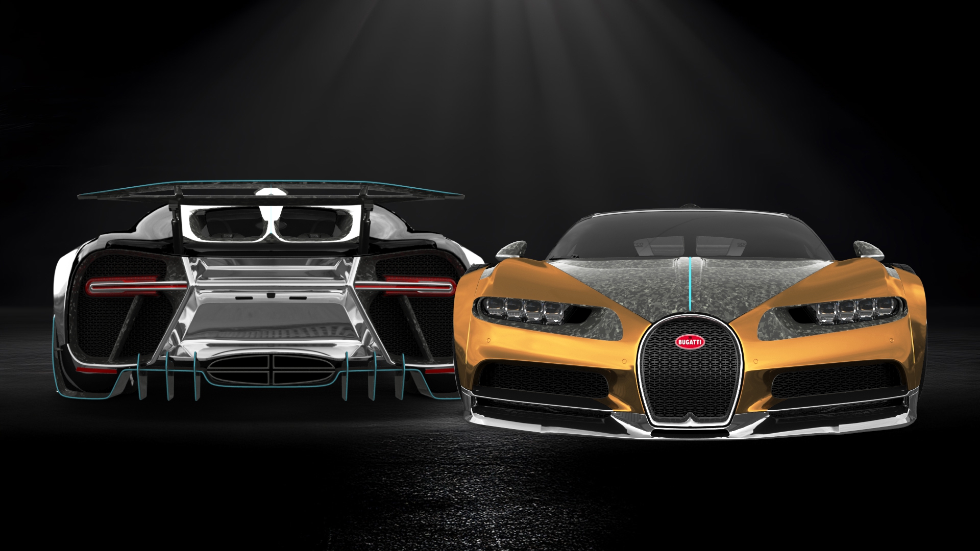 Bugatti Chiron 2 Door Coupe 2016
