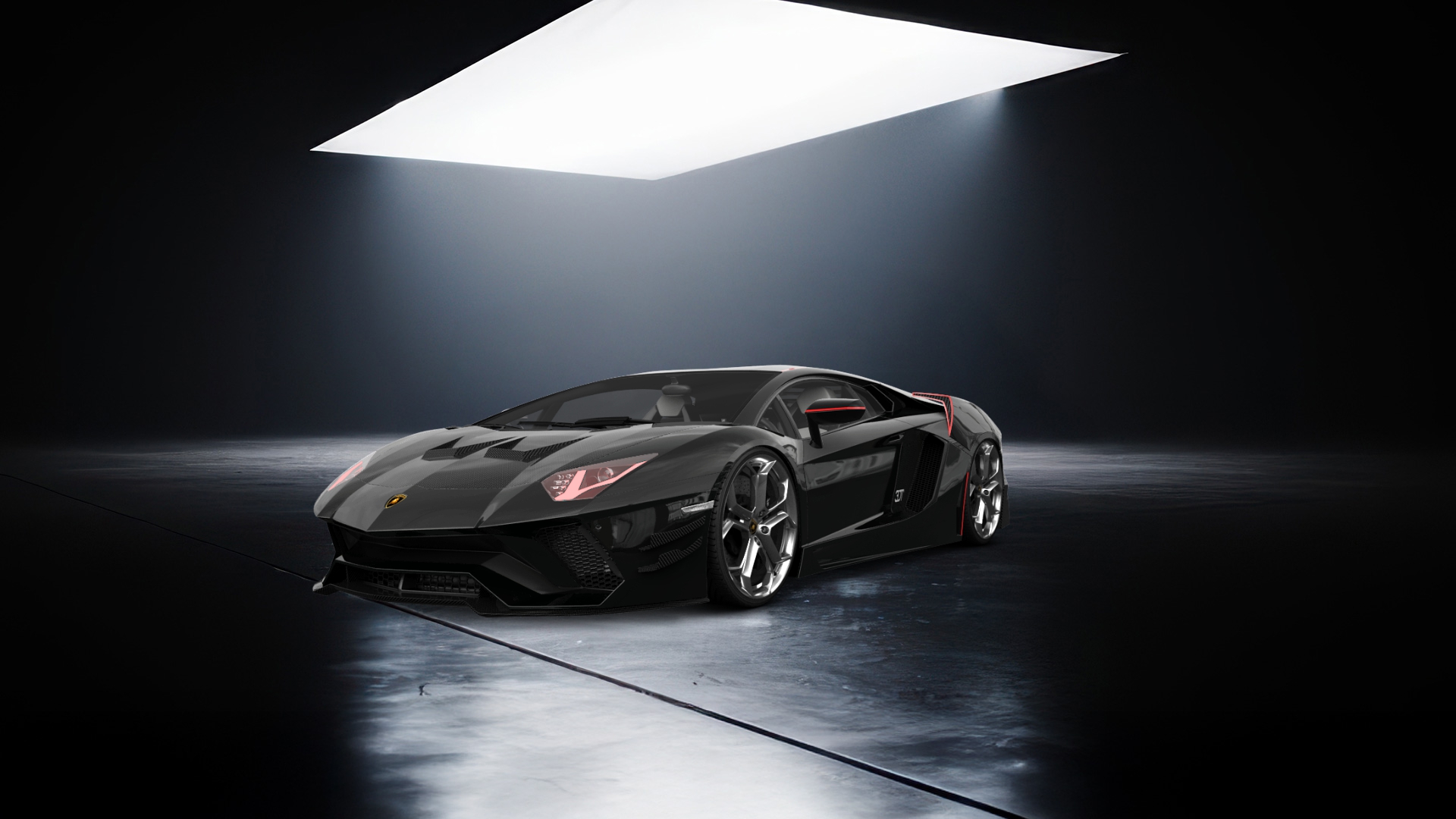 Lamborghini Aventador 2 Door Coupe 2012 tuning