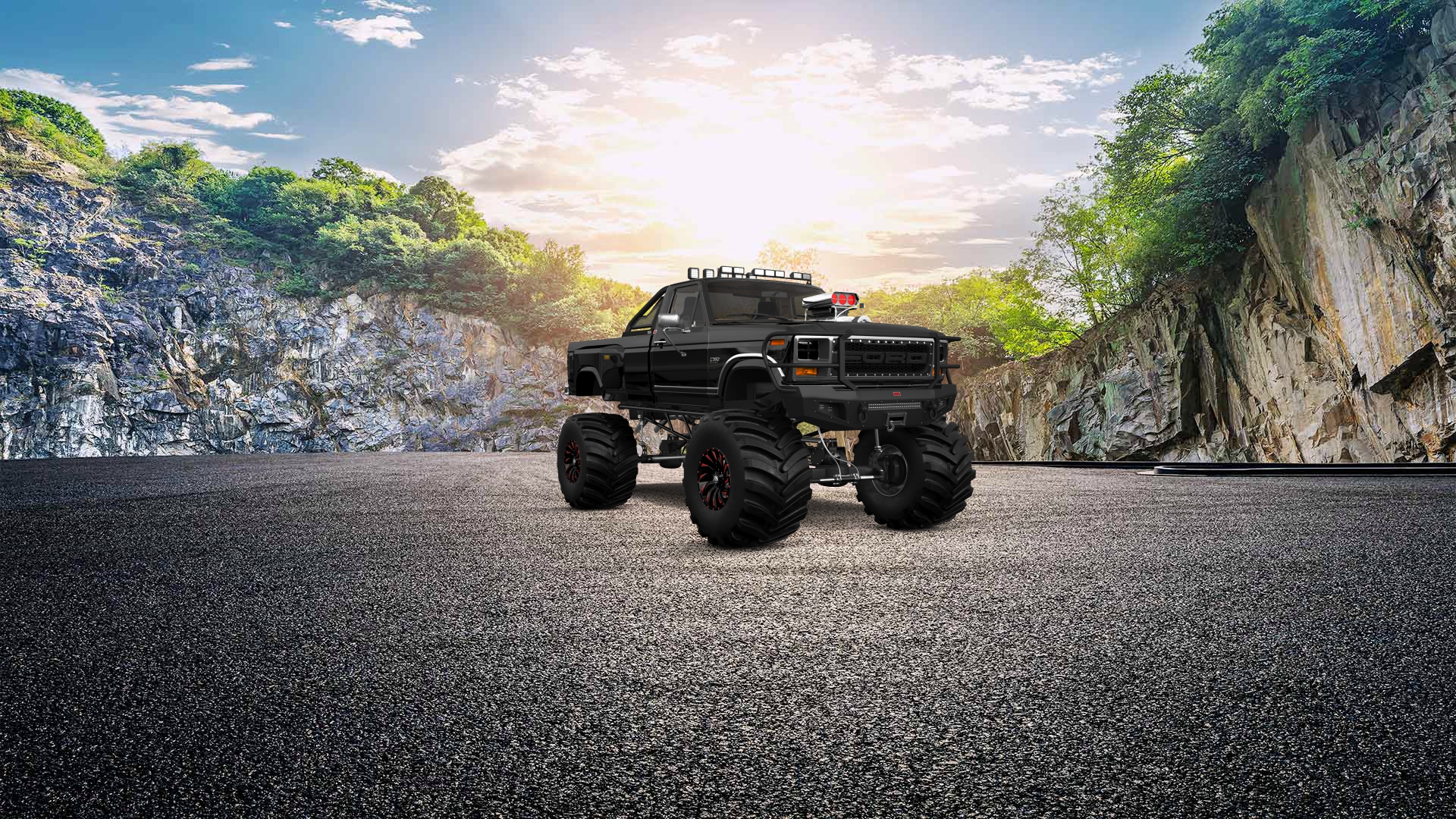 Ford F-350 Dually Regular Cab 2 Door pickup truck 1980 tuning