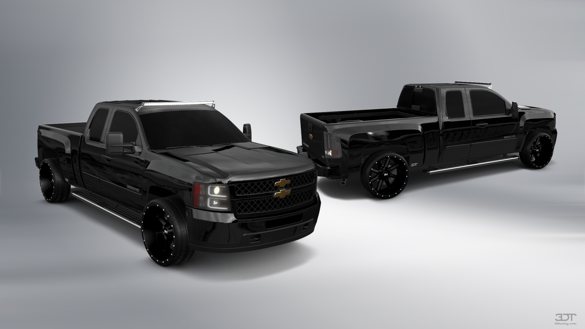 Chevrolet Silverado 2500 HD Extended Cab Pickup Truck 2007