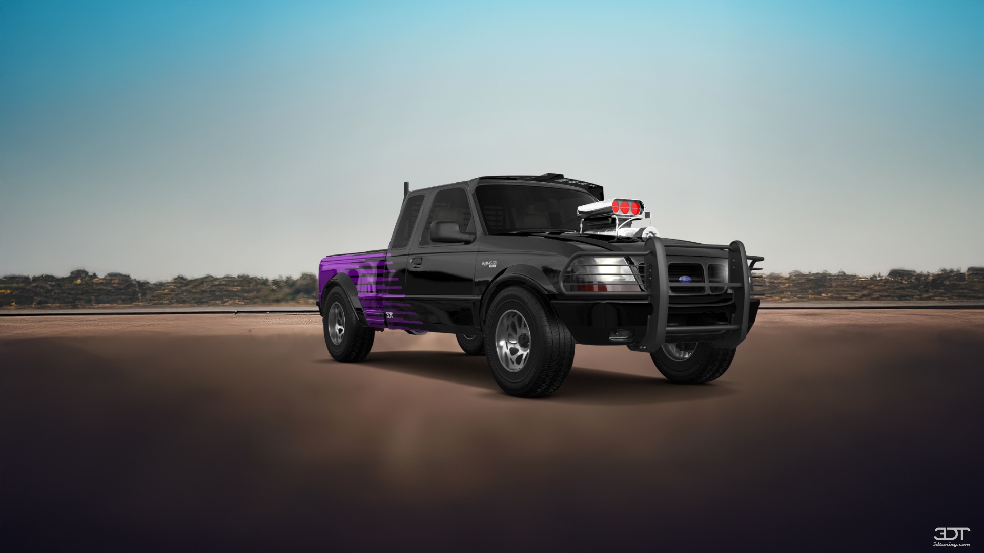 Ford Ranger Flareside 2 Door pickup truck 1998 tuning