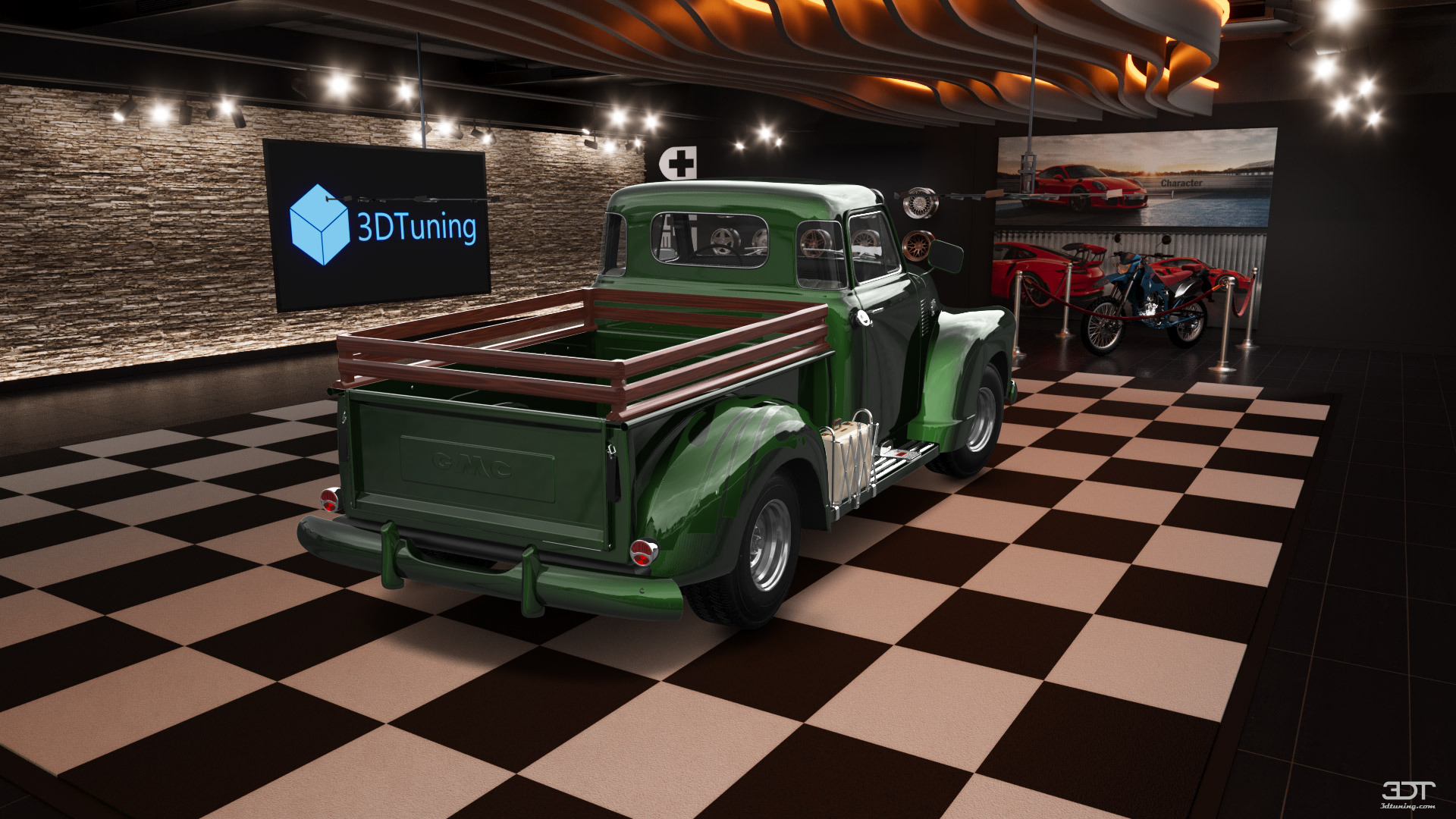 GMC 100 Stepside 2 Door pickup truck 1954 Images