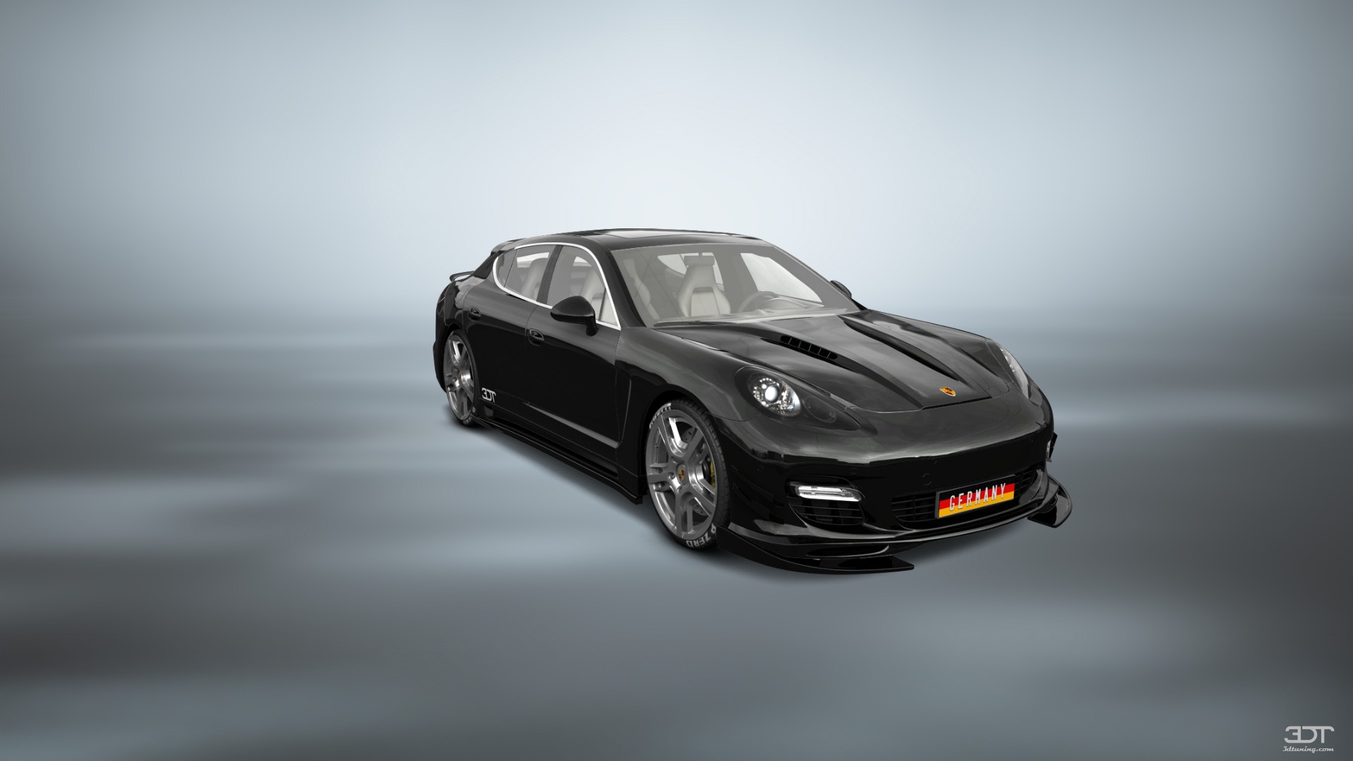 Porsche Panamera 4 door fastback saloon 2011