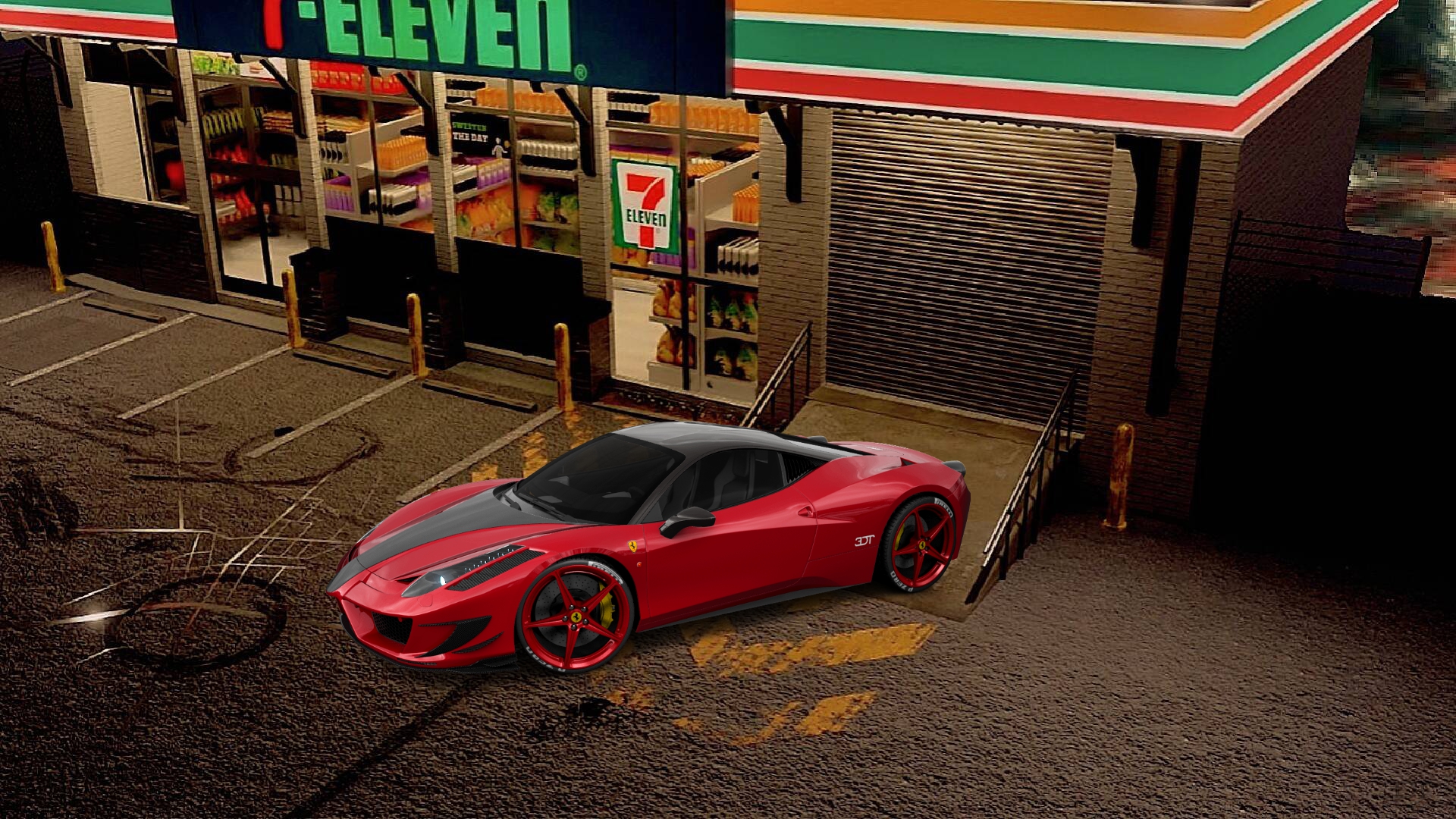 Ferrari 458 Italia 2 door spider 2010 tuning