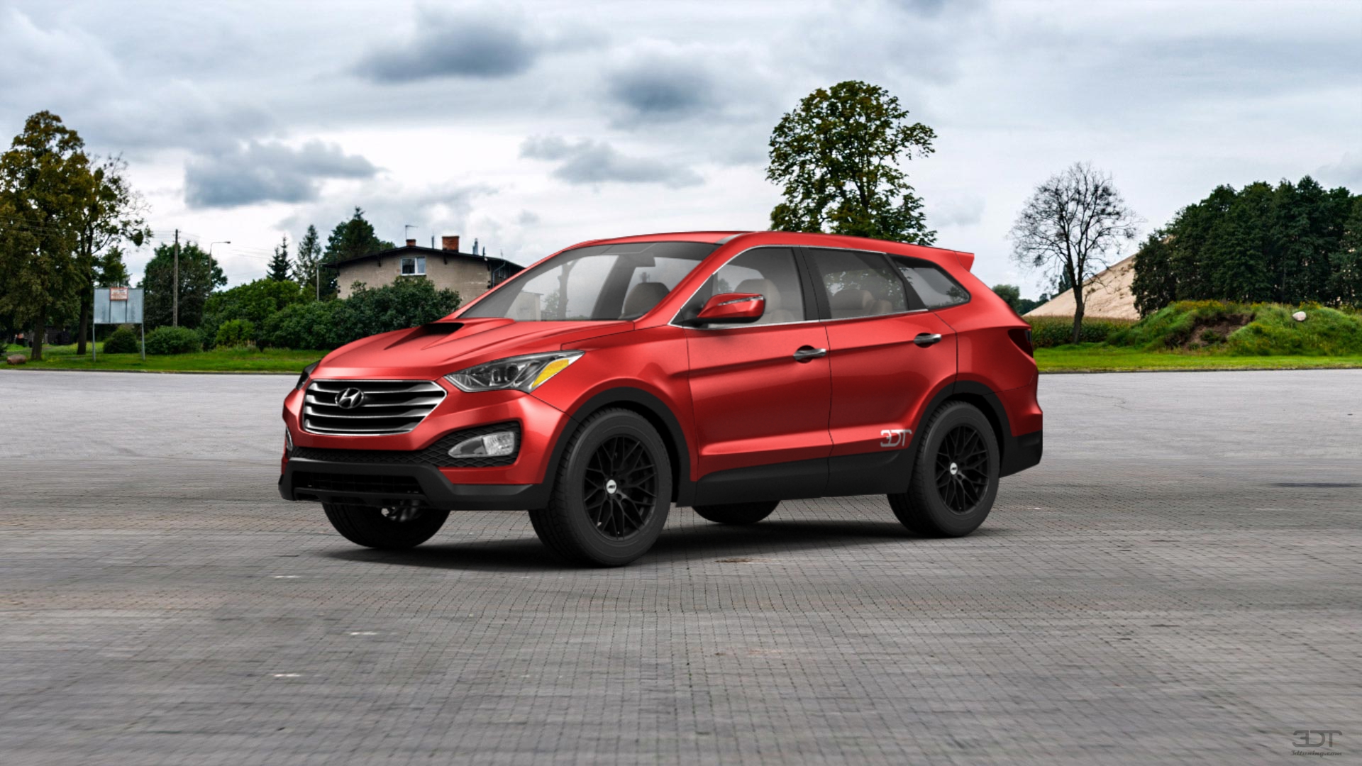 Hyundai Santa Fe SUV 2013 tuning
