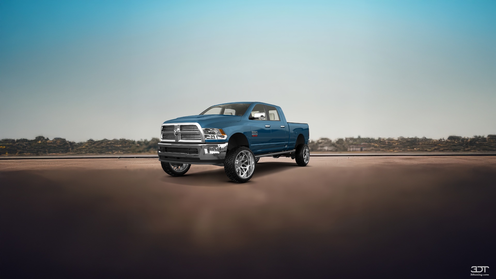 Dodge Ram 2500 Mega Cab 6.4 ft box 4 Door pickup truck 2010 tuning
