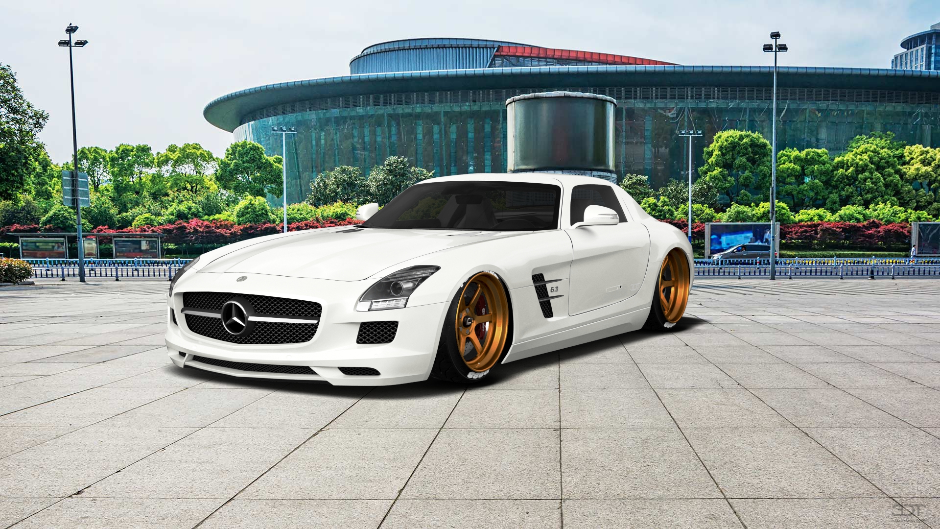 Mercedes SLS 2 Door Coupe 2011 tuning