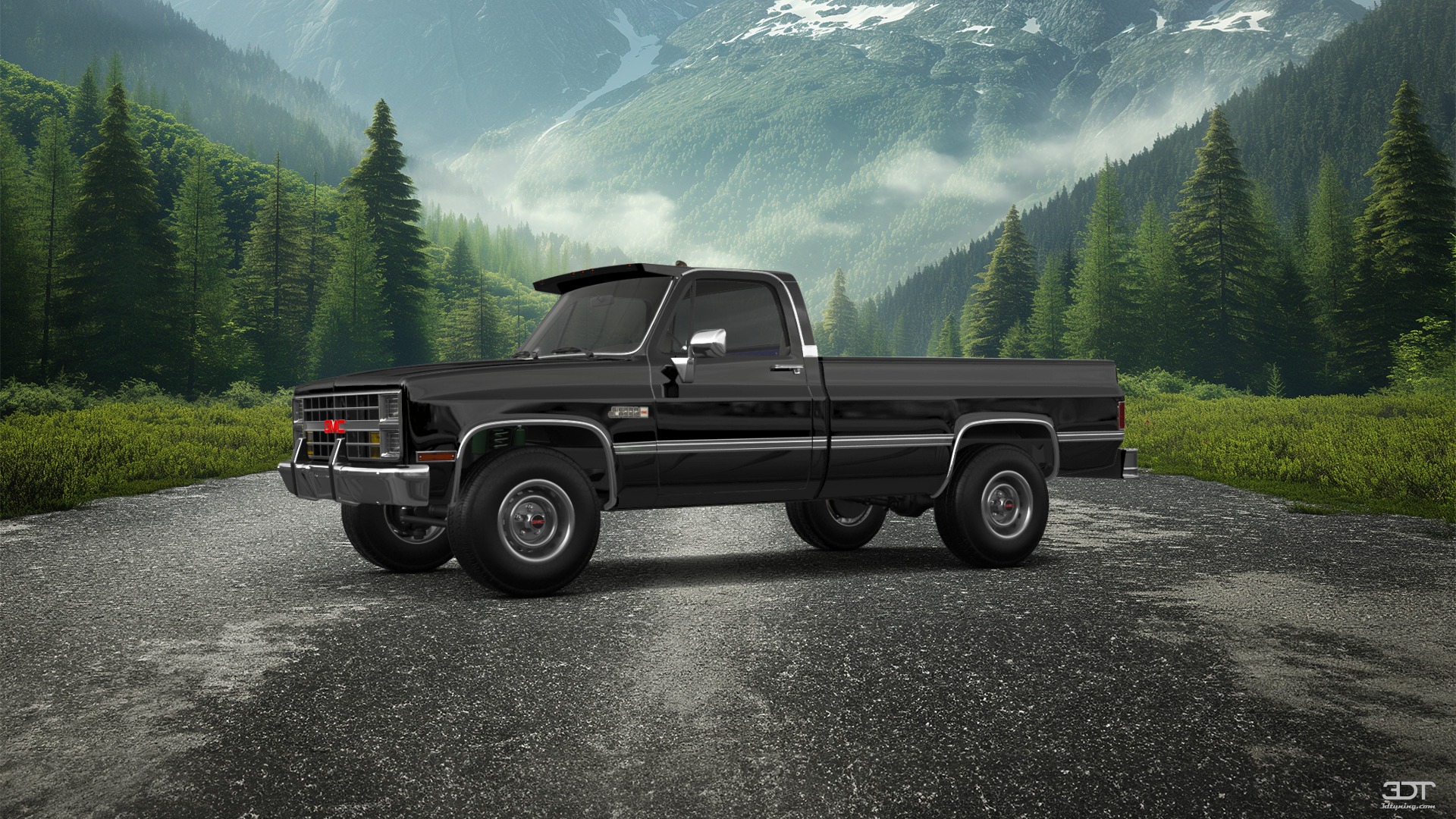GMC Sierra 1500 2 Door pickup truck 1985 tuning