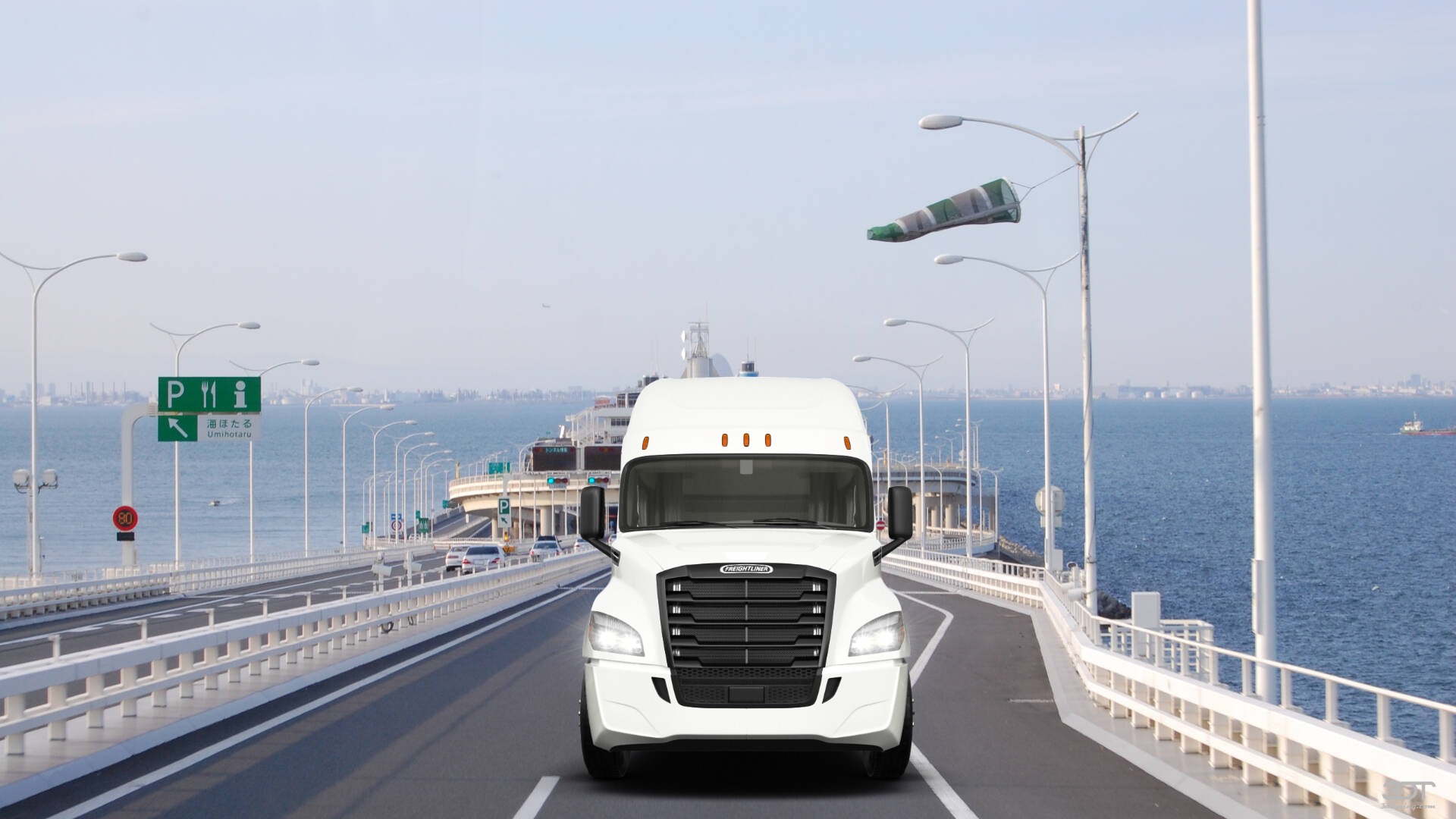 Freightliner Cascadia Sleeper Cab Truck 2018 tuning