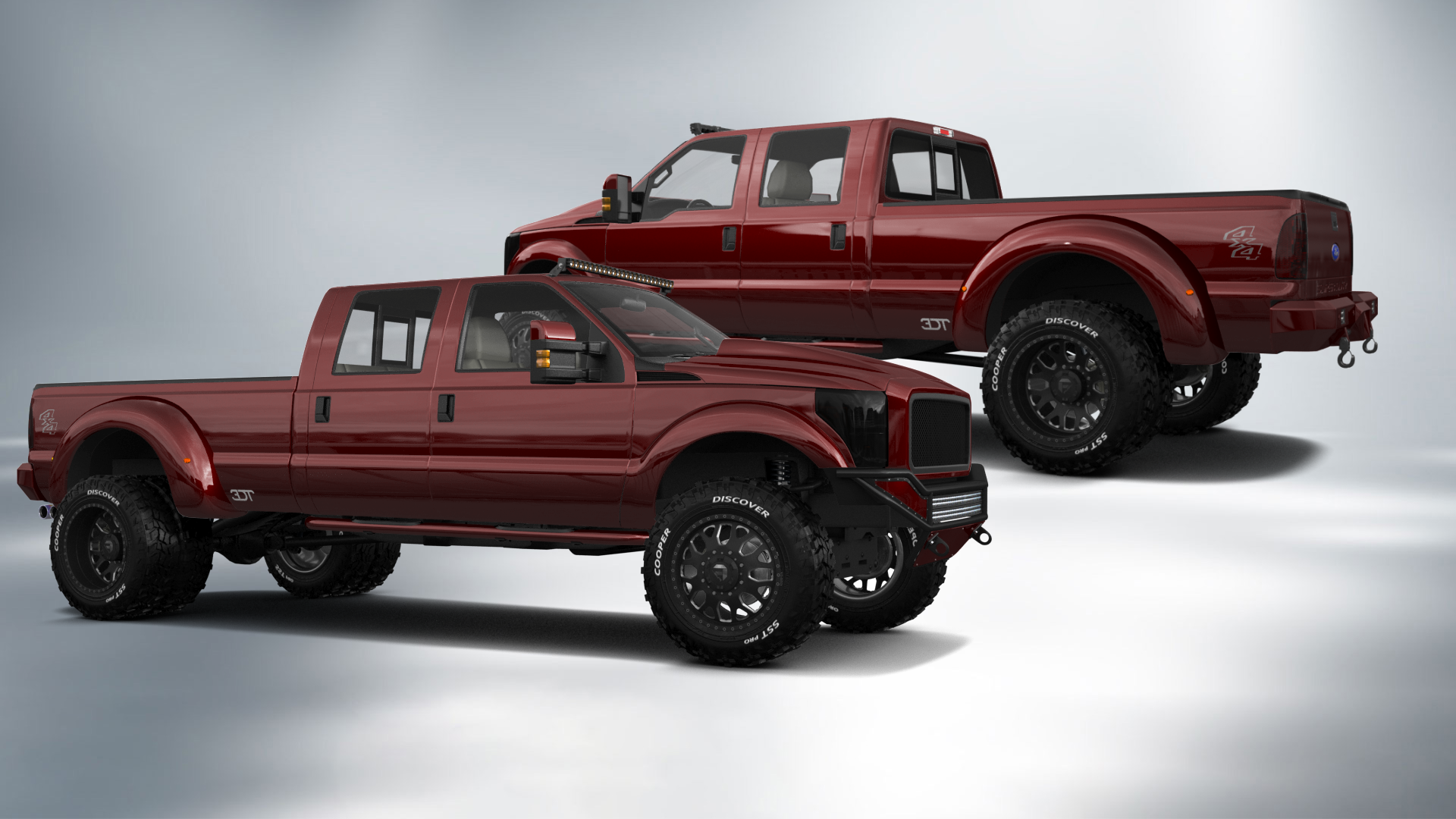 Ford F-350 DRW 4 Door pickup truck 2013 tuning