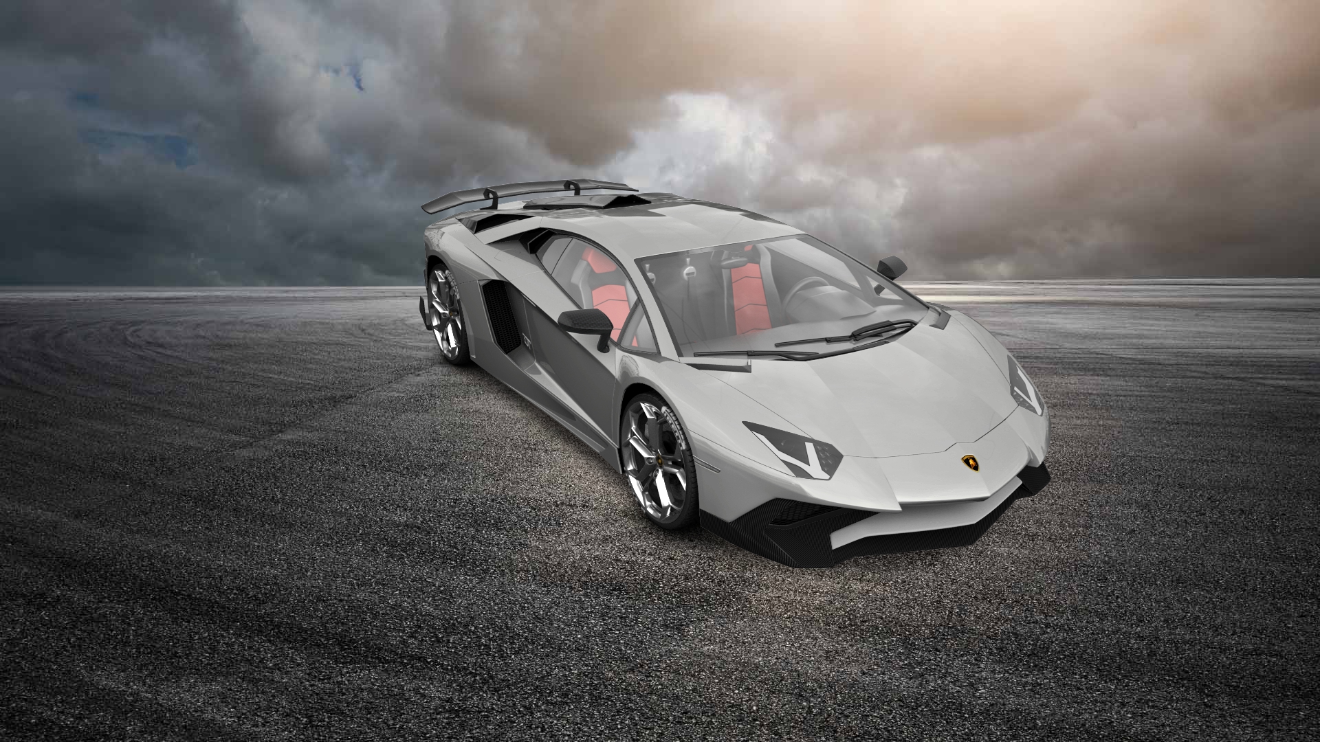 Lamborghini Aventador 2 Door Coupe 2012 tuning