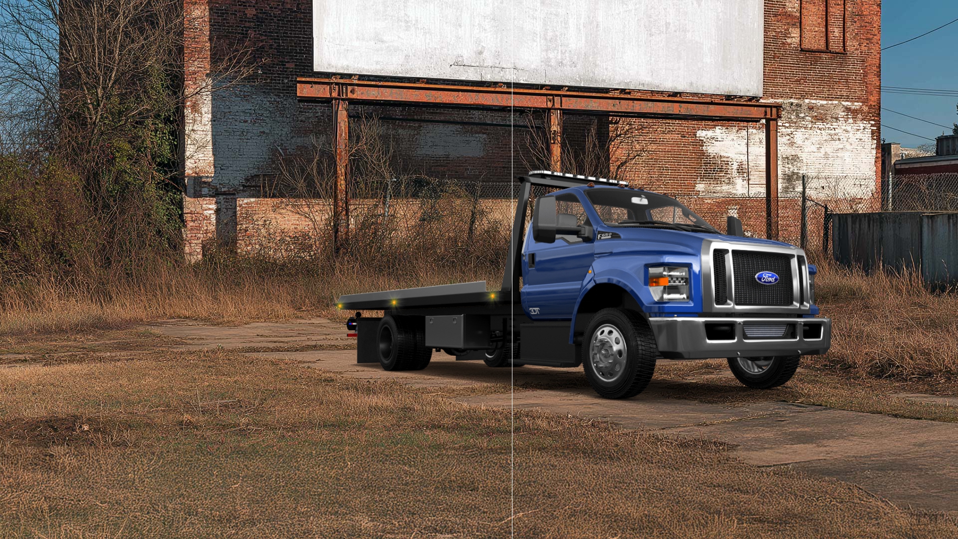 Ford F-650 Tow Truck Pickup 2016 tuning