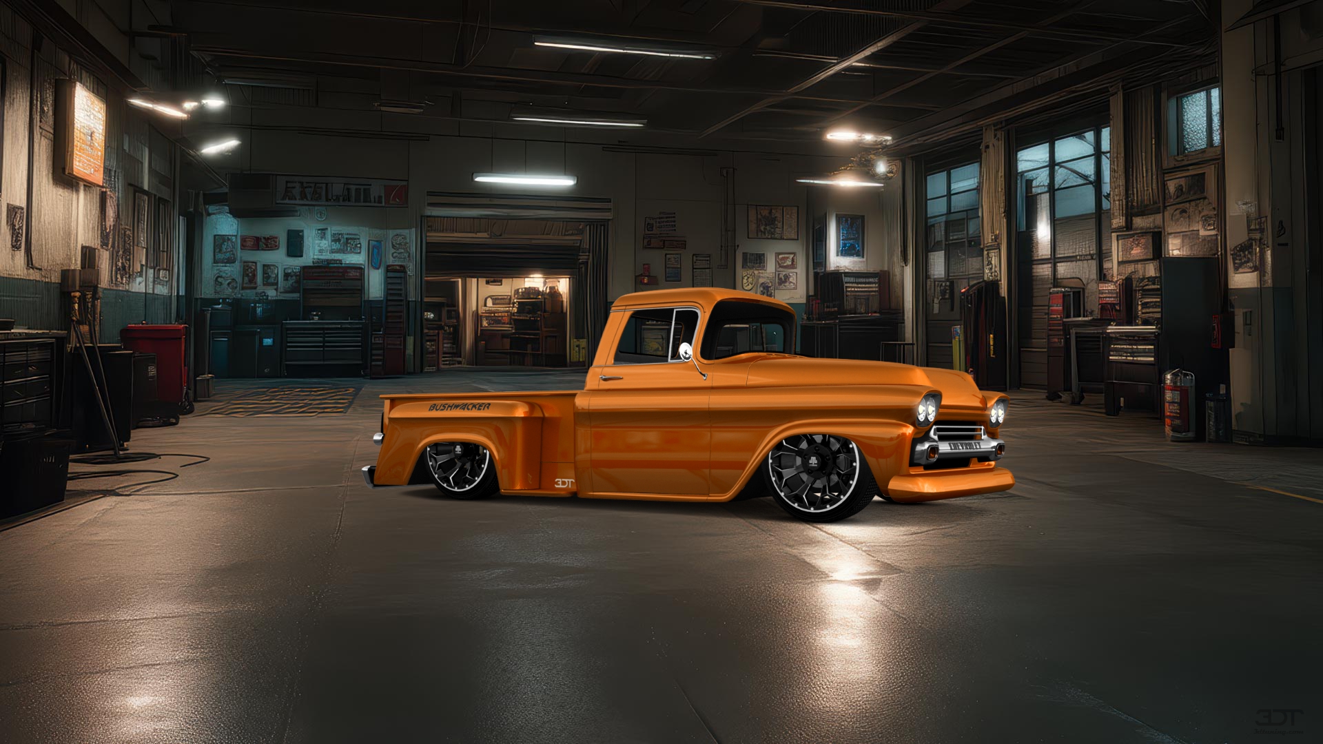 Chevrolet Apache Stepside 2 Door pickup truck 1959 tuning