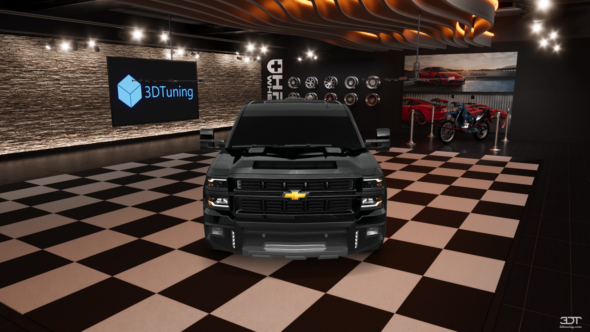 Chevrolet Silverado 1500 4 Door pickup truck 2014 tuning