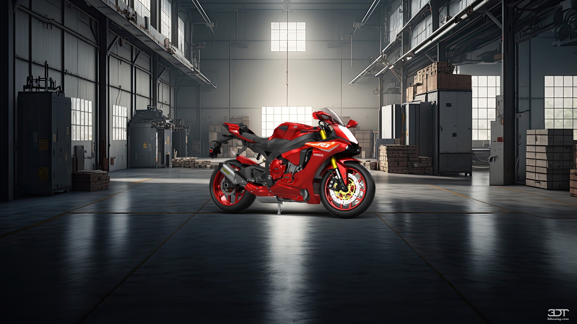 Yamaha YZF R1 Sport Bike 2015 tuning