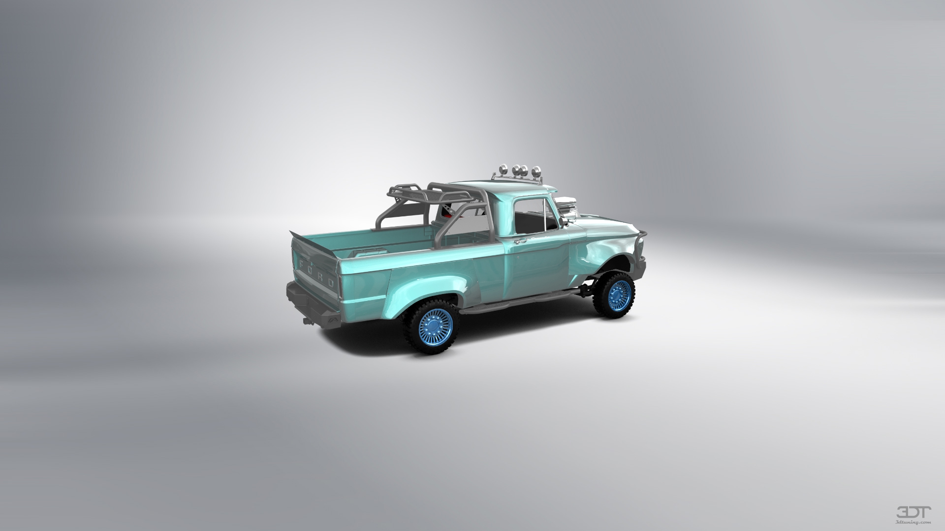 Ford F-100 Custom Cab 2 Door pickup truck 1966