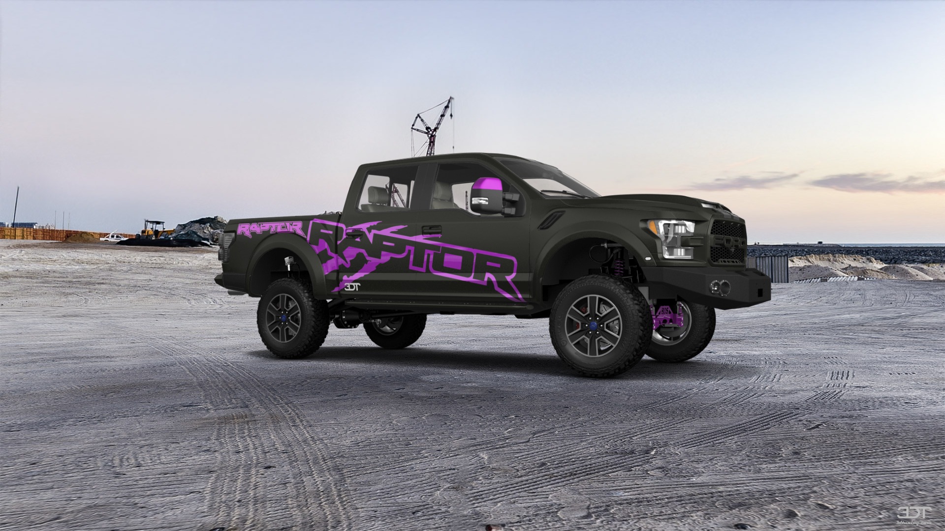 Ford F-150 Raptor 4 Door pickup truck 2017