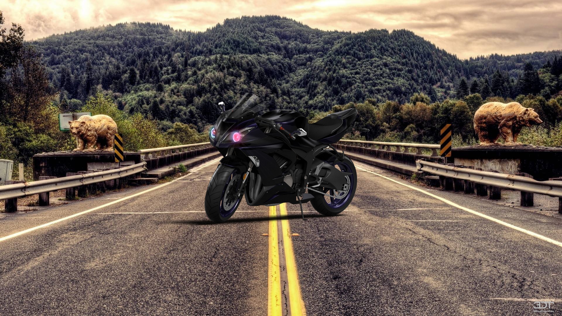 Kawasaki Ninja ZX 6R Sport Bike 2015