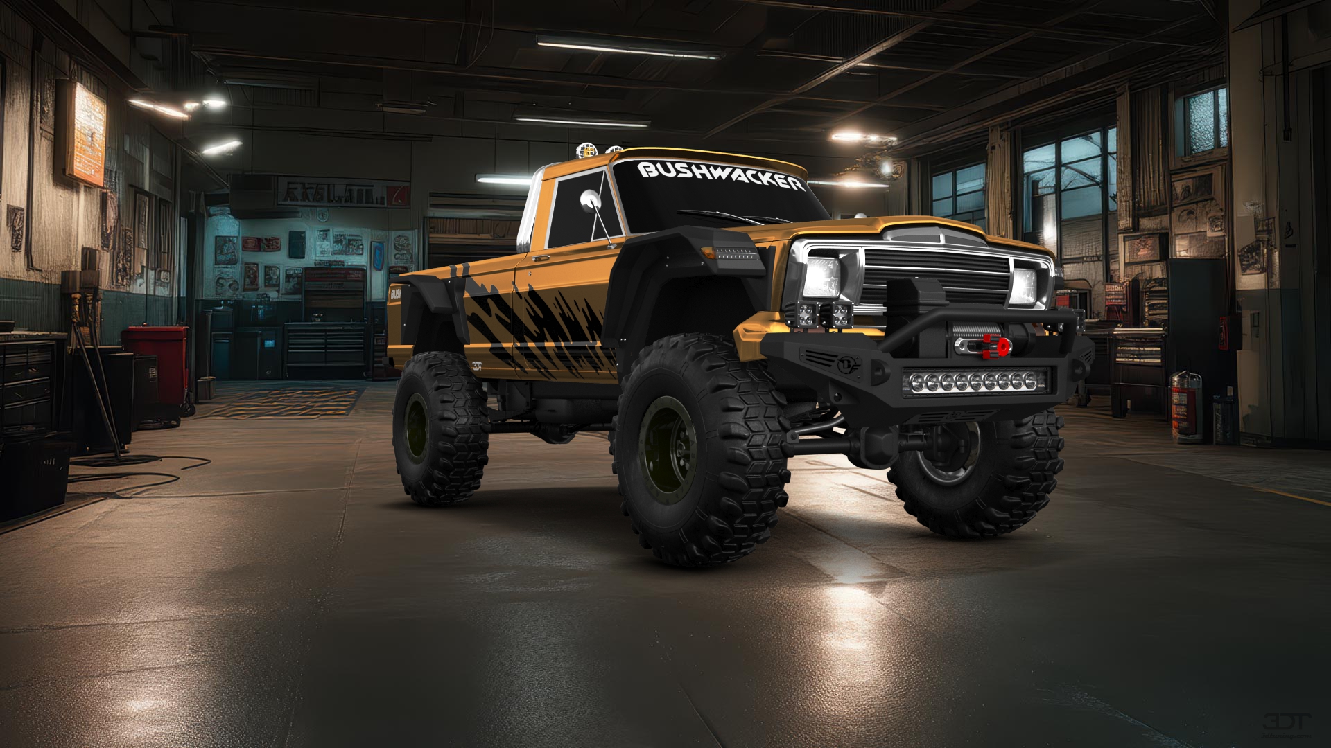 Jeep Gladiator SJ 2 Door pickup truck 1988 tuning