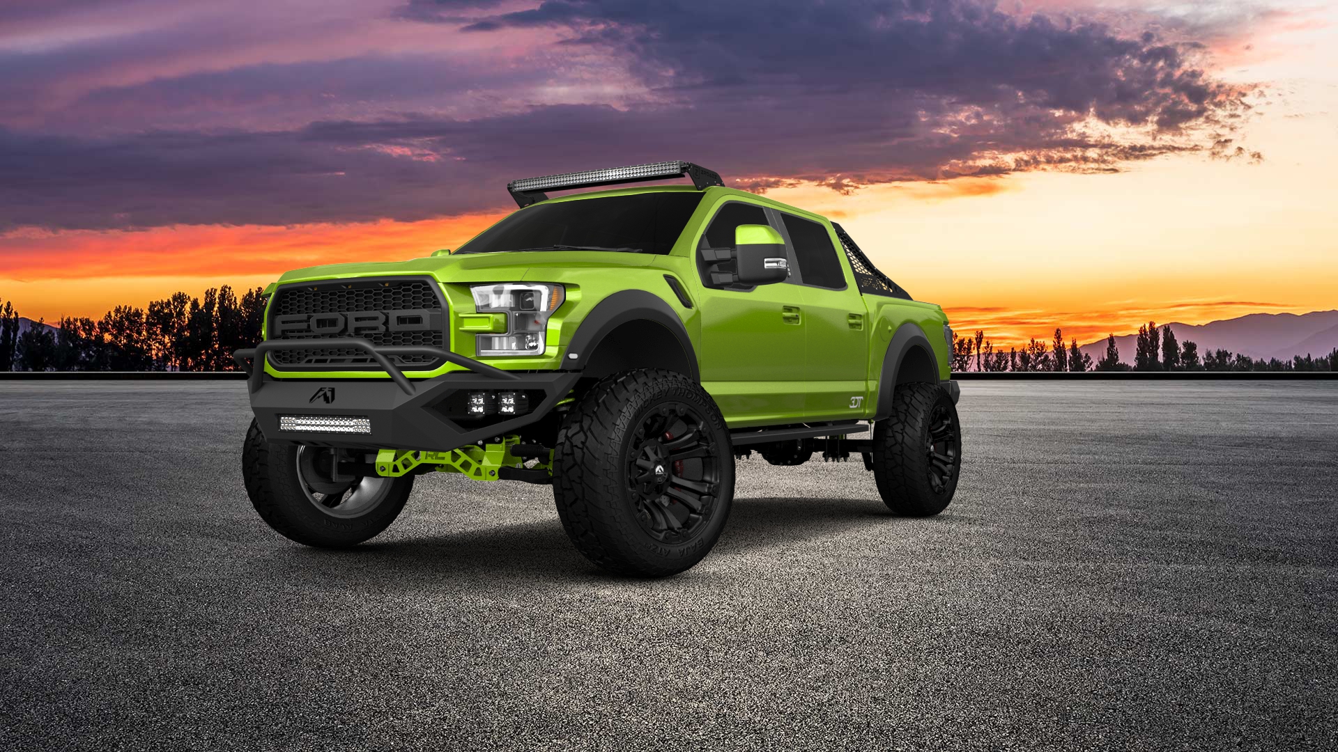 Ford F-150 Raptor 4 Door pickup truck 2017