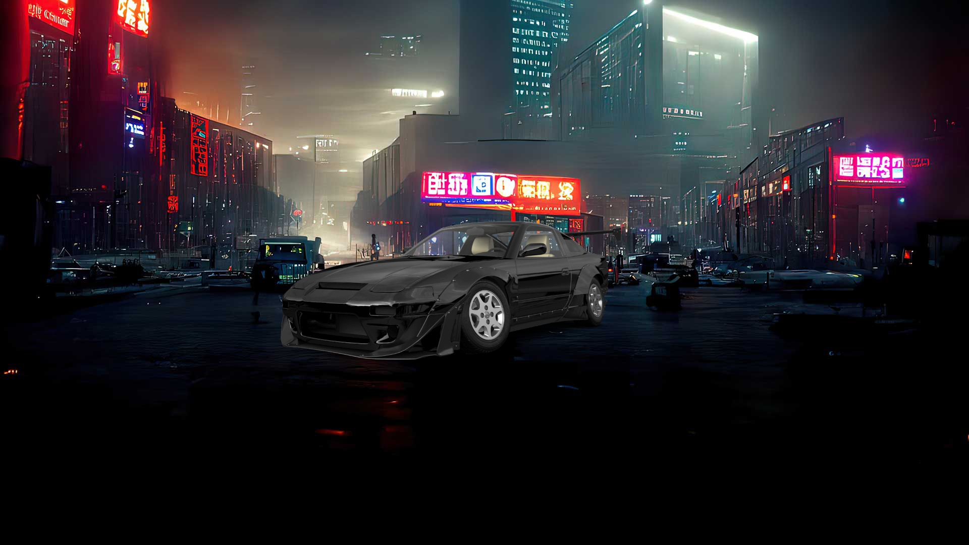 Nissan 240SX 3 Door Hatchback 1989 tuning