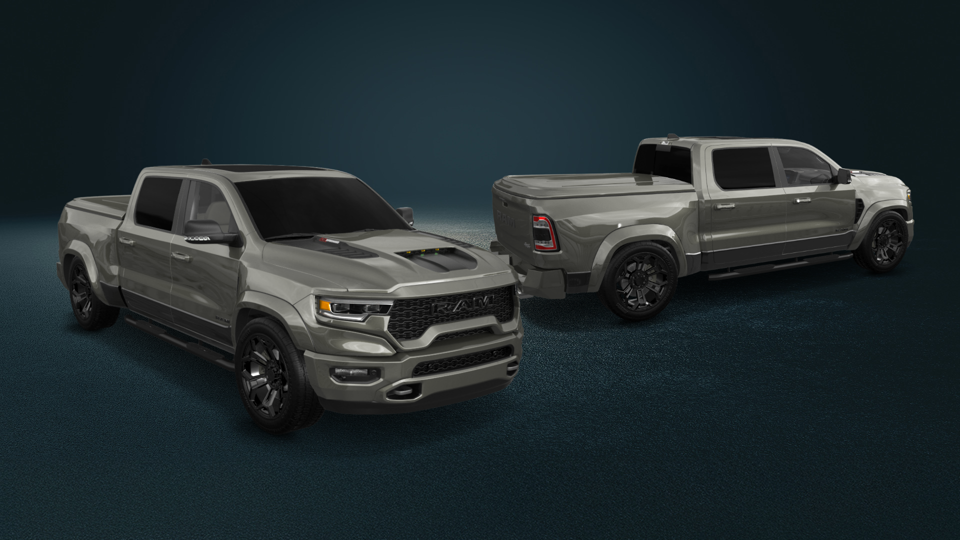 Dodge Ram 1500 TRX 4 Door pickup truck 2021
