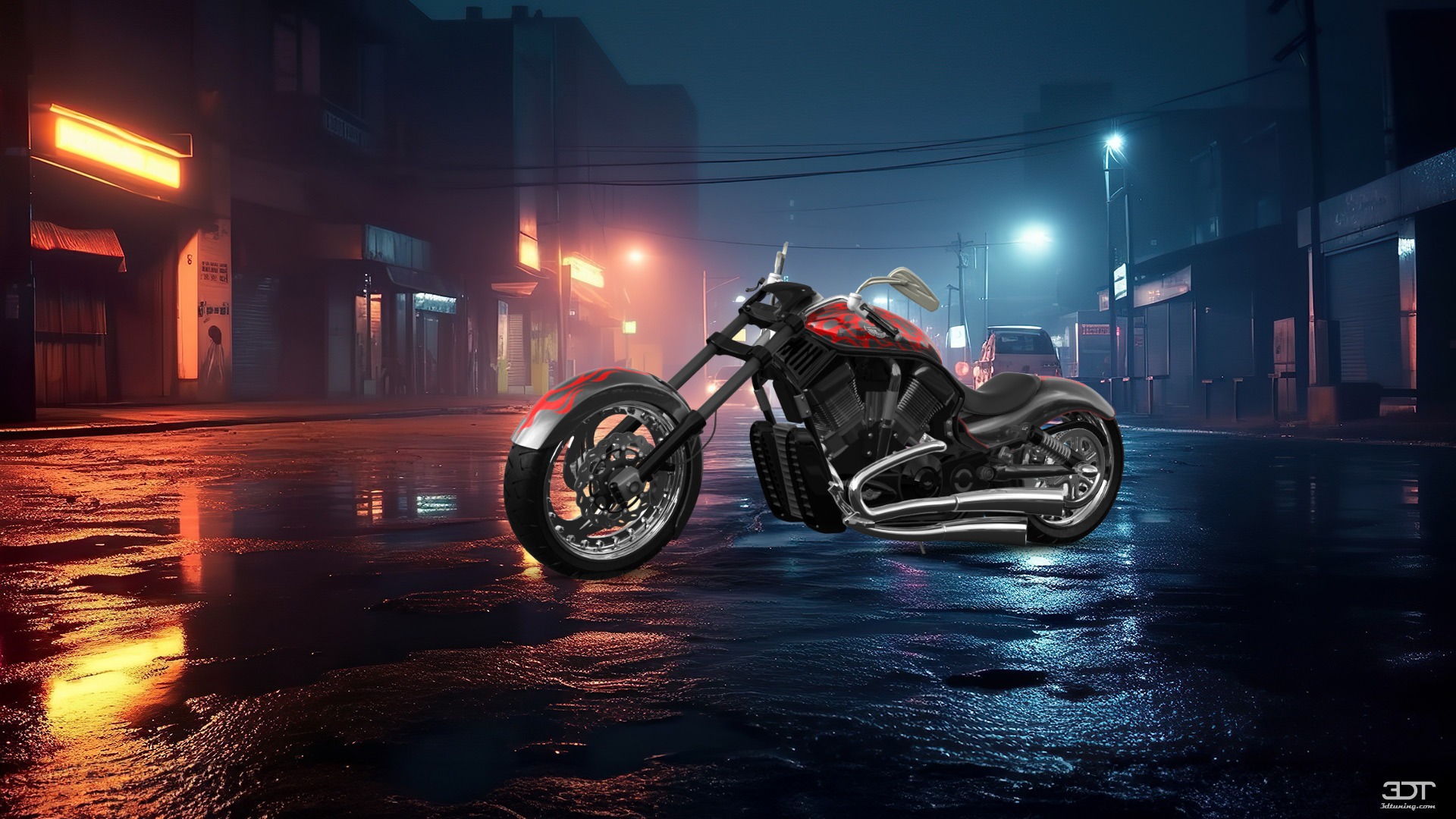 Harley-Davidson Custom Chopper Cruiser 2011