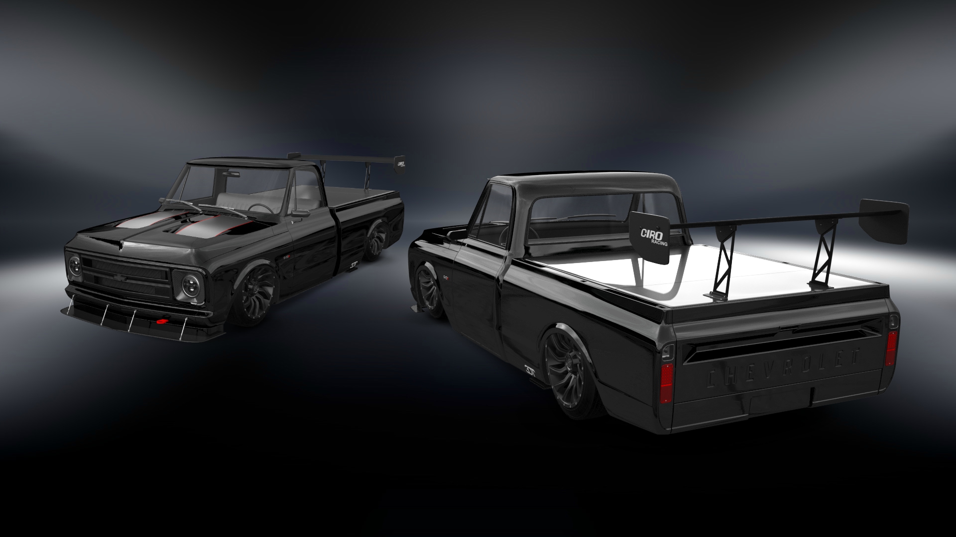 Chevrolet C-10 Cheyenne 2 Door pickup truck 1972 tuning