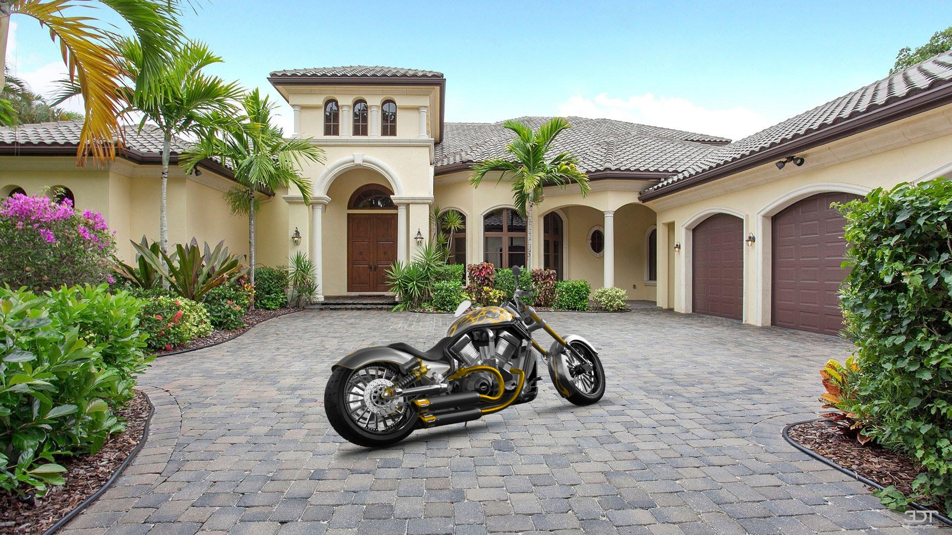 Harley-Davidson Custom Chopper Cruiser 2011 tuning