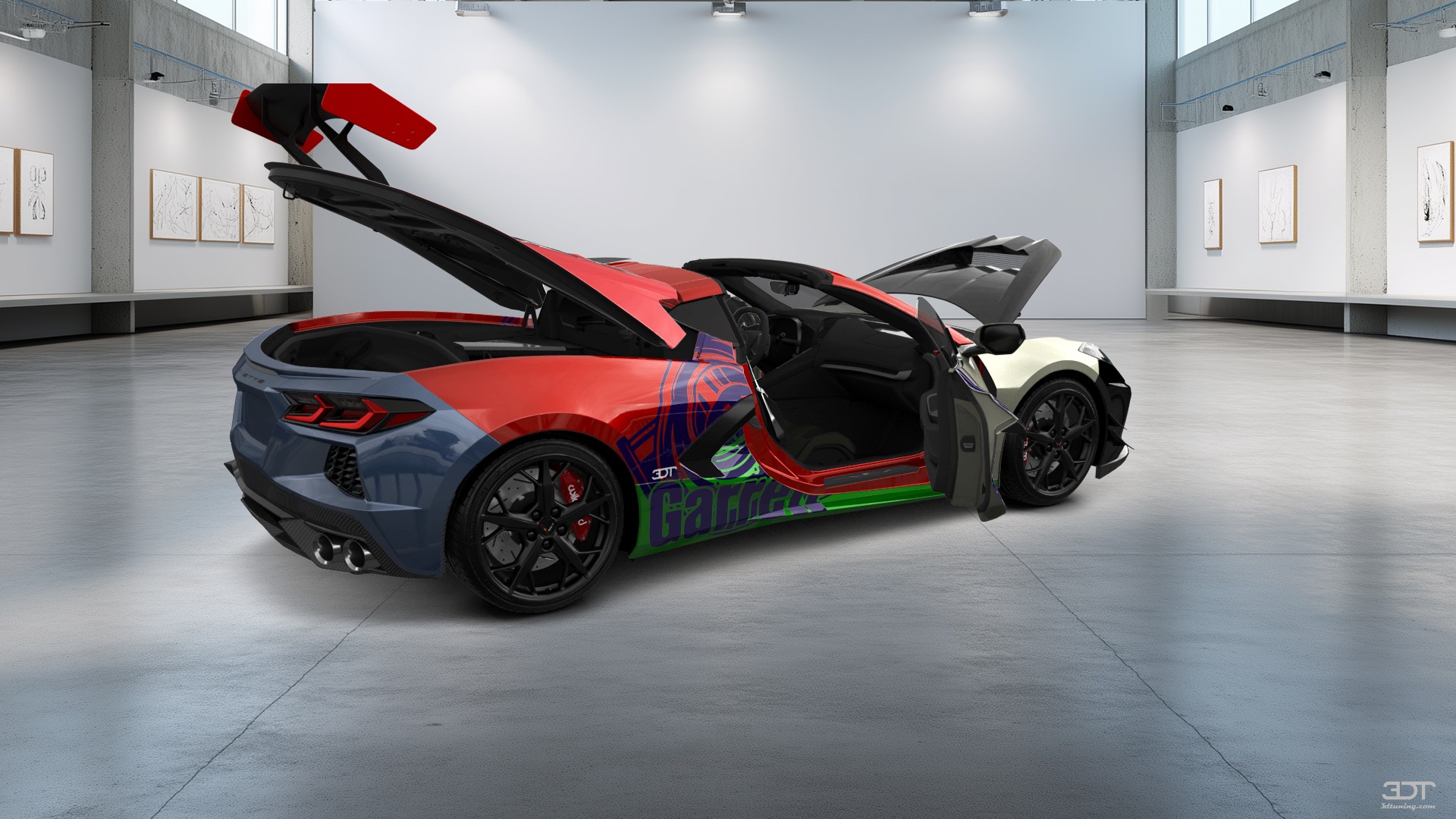 Chevrolet Corvette 2 door targa top 2020 tuning