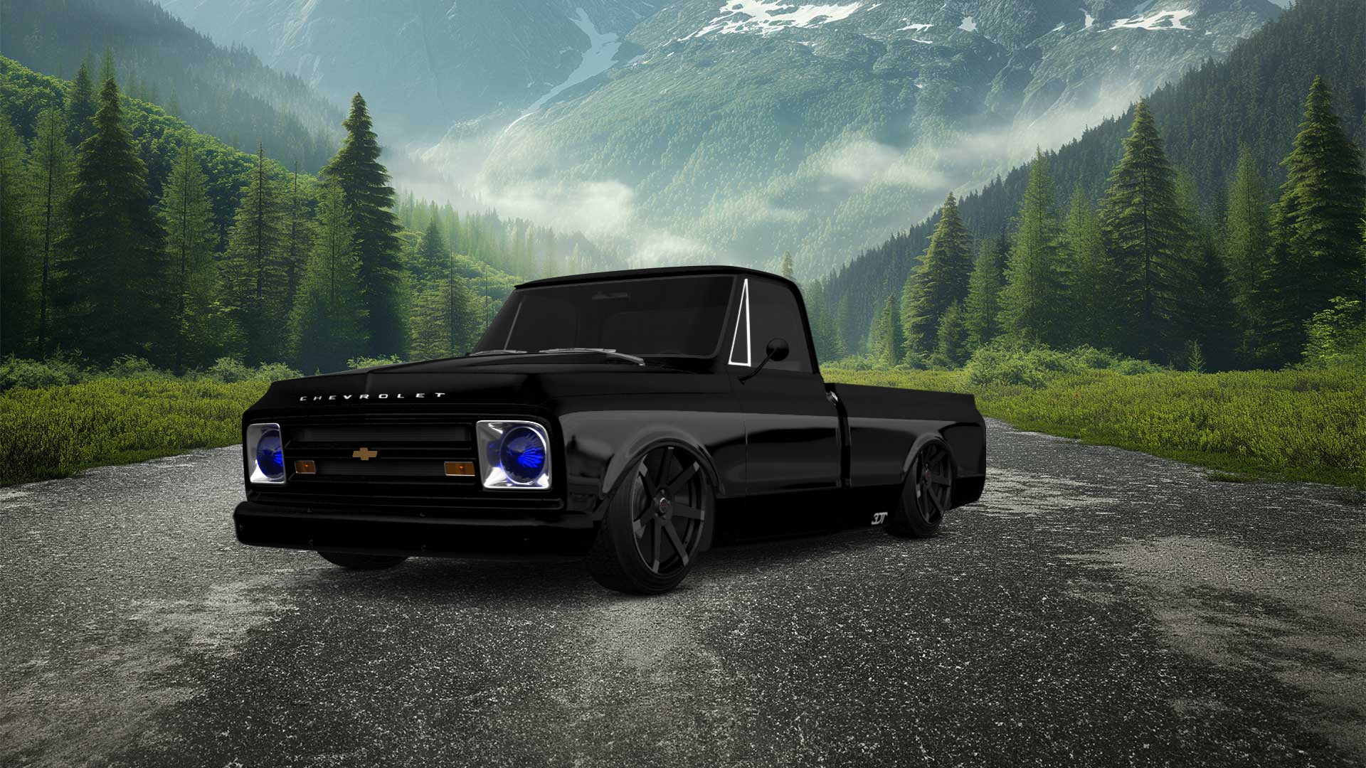 Chevrolet C-10 Cheyenne 2 Door pickup truck 1967