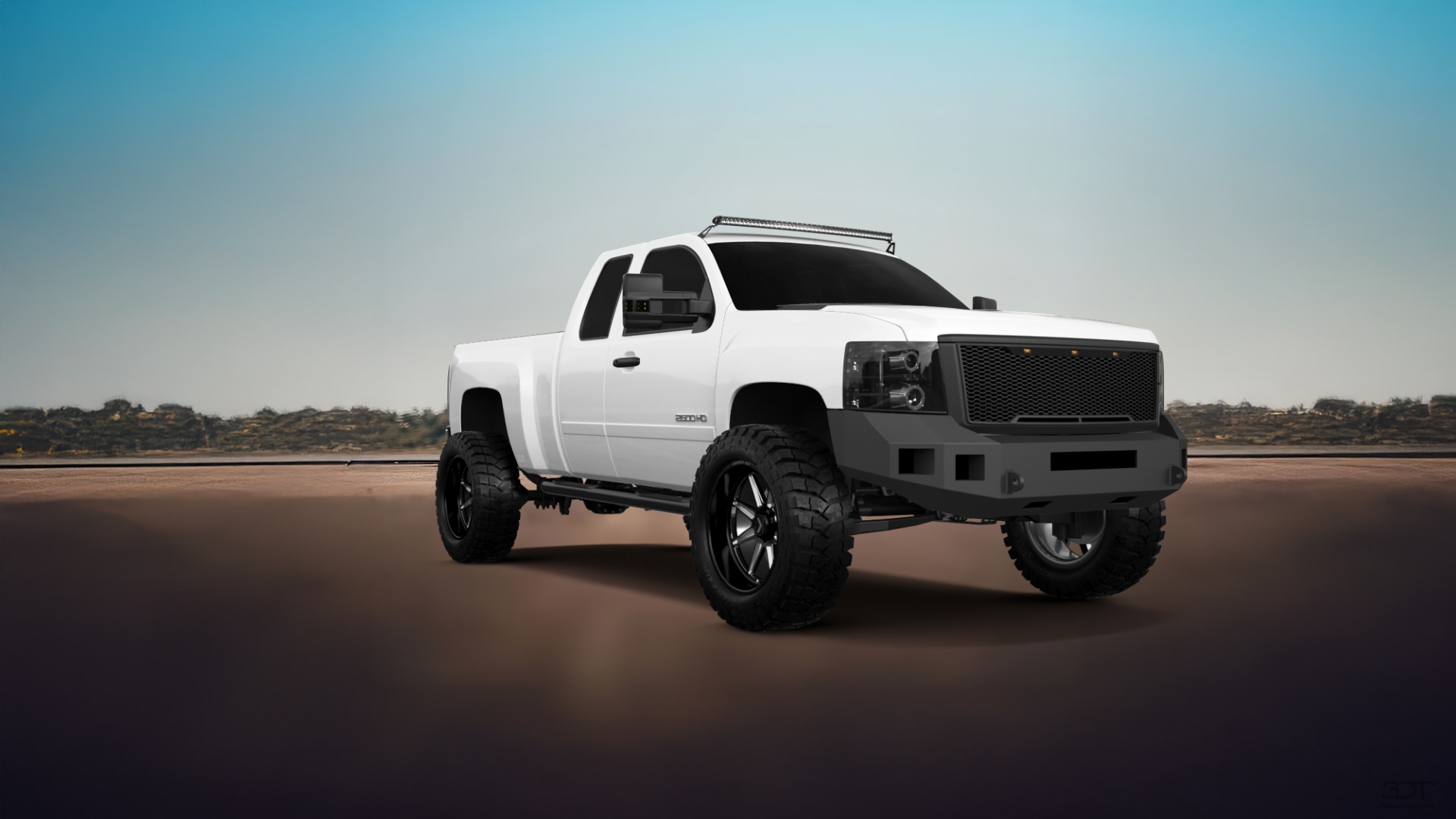 Chevrolet Silverado 2500 HD Extended Cab Pickup Truck 2007 tuning