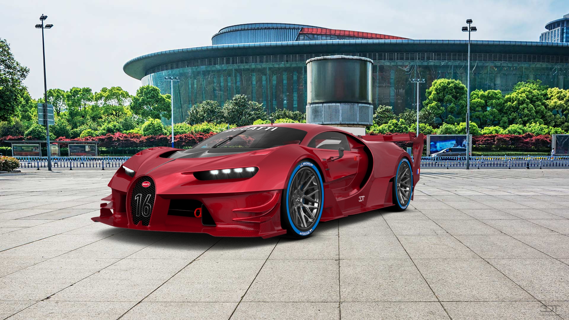 Bugatti Vision GT Supercar 2015 tuning