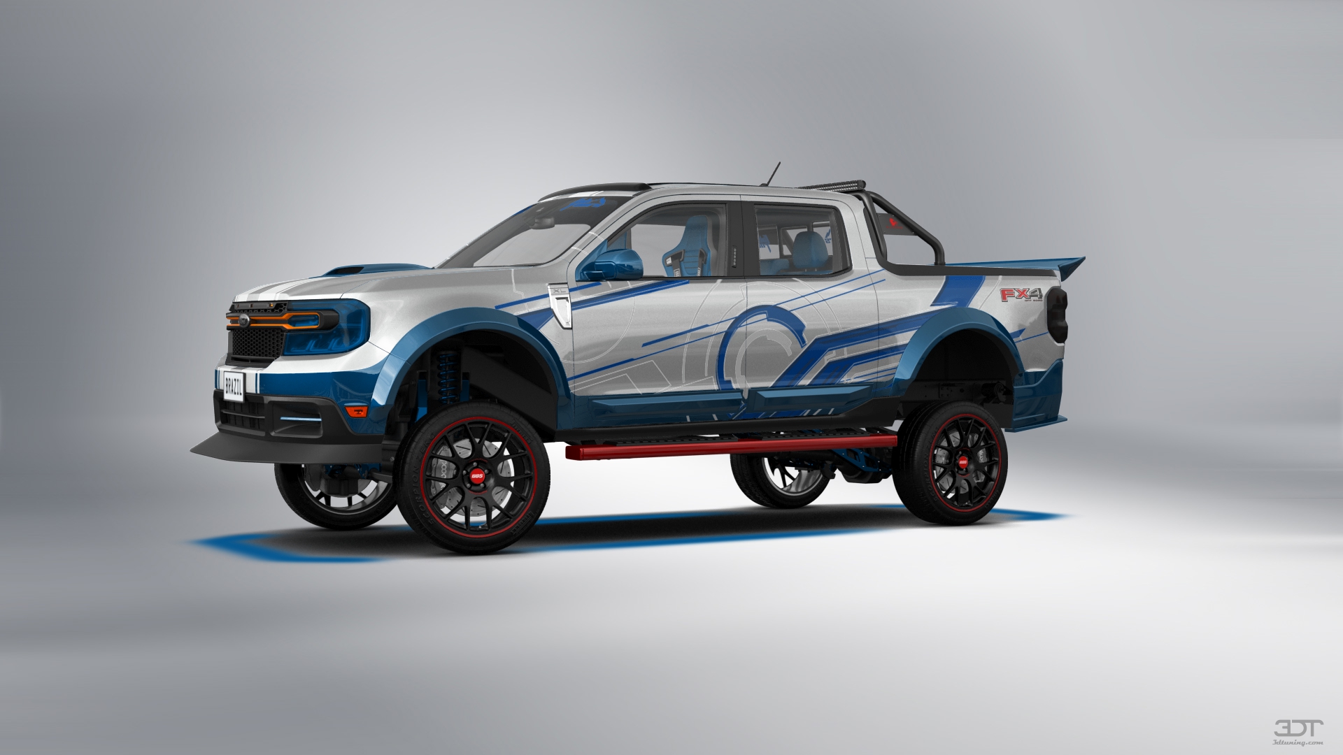 Ford Maverick 4 Door pickup truck 2022 tuning