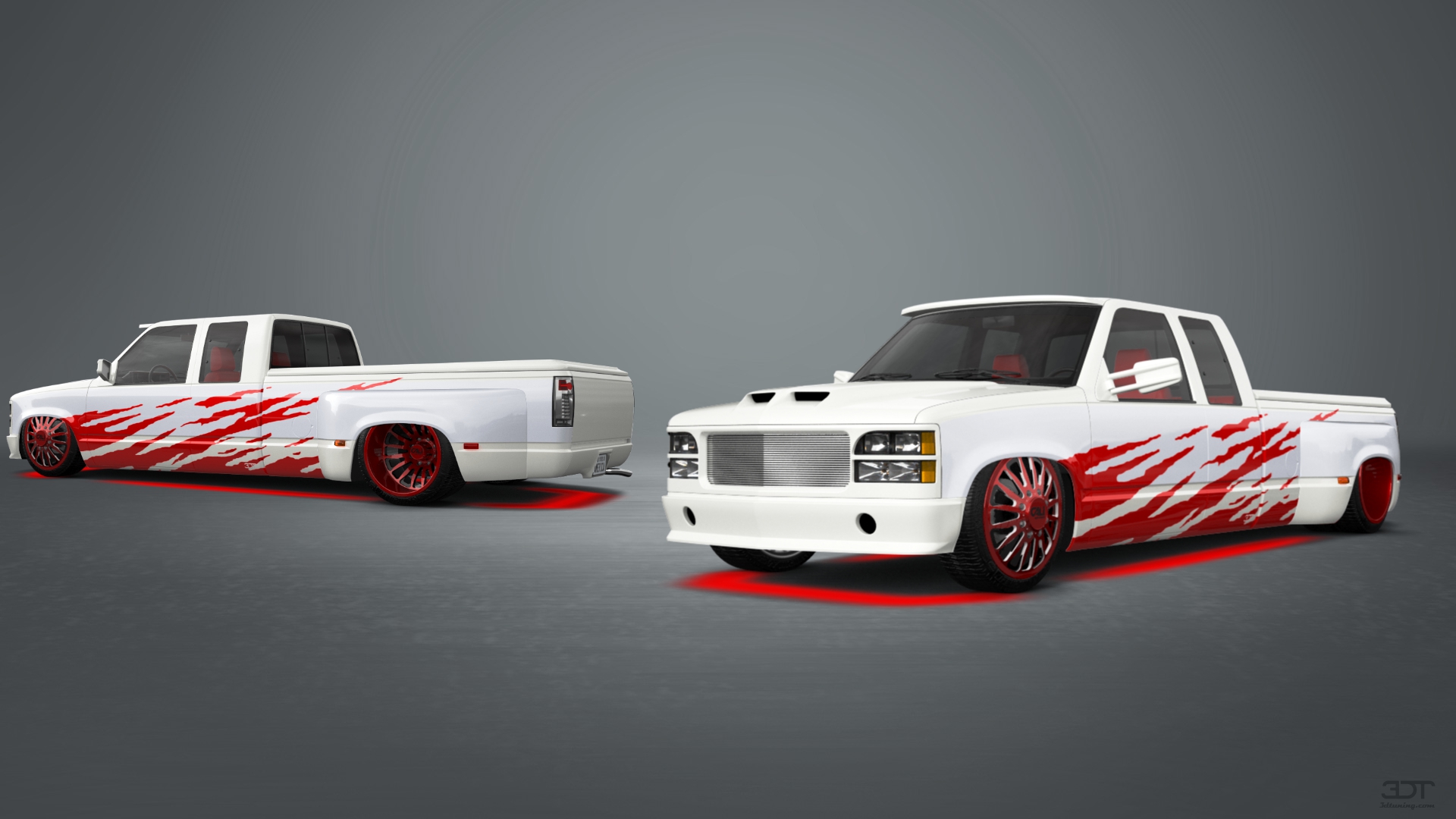 Chevrolet K3500 Extended Cab Pickup Truck 1988