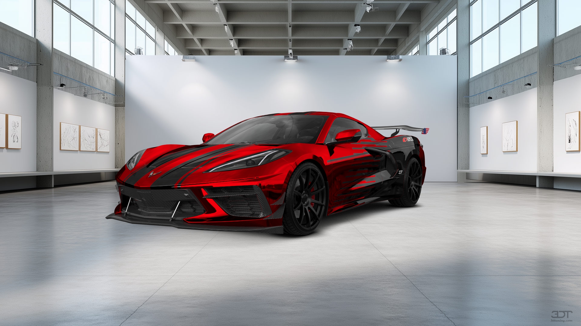 Chevrolet Corvette 2 door targa top 2020 tuning