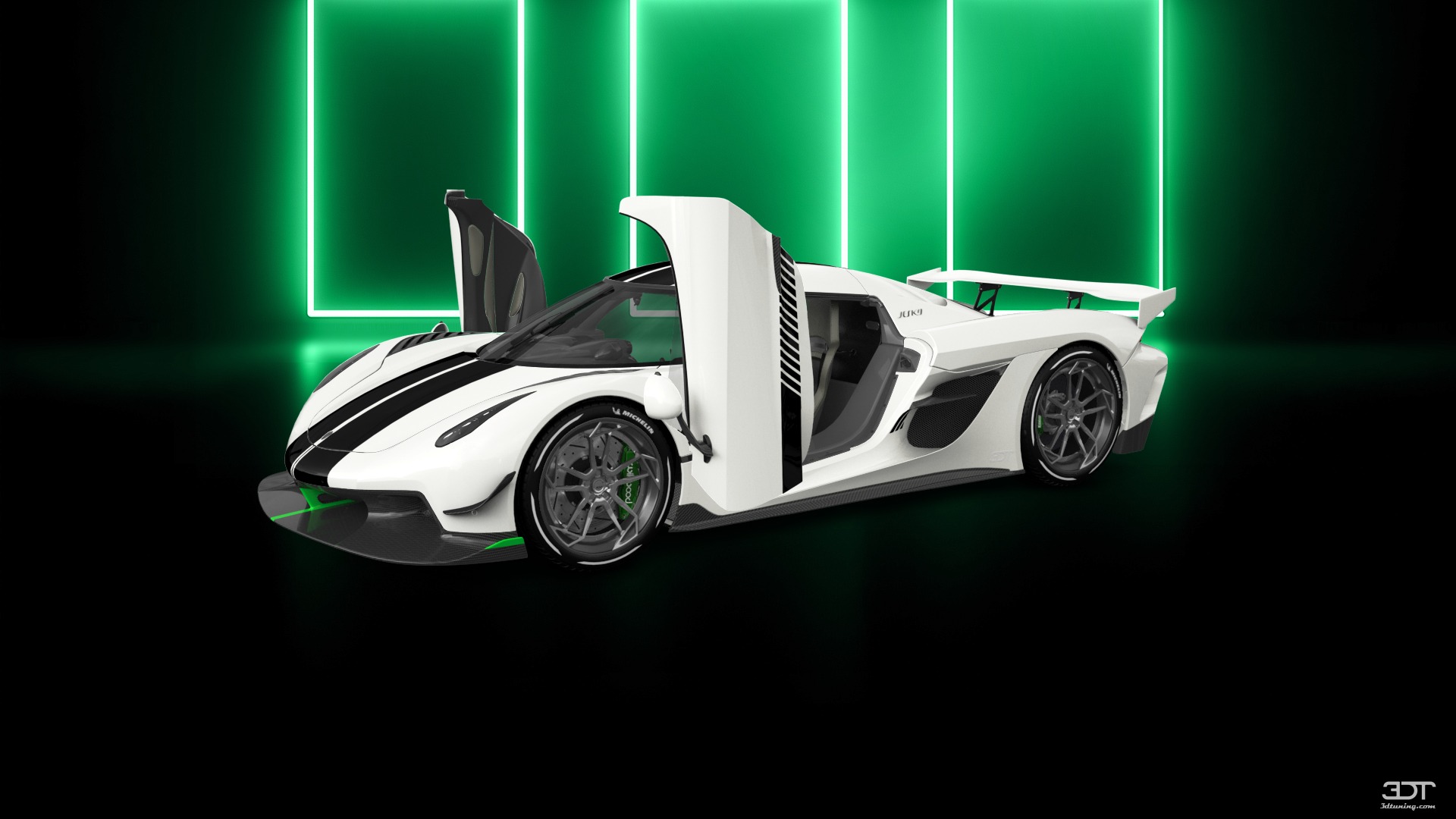 Tuning Koenigsegg Jesko 2 door targa top 2020
