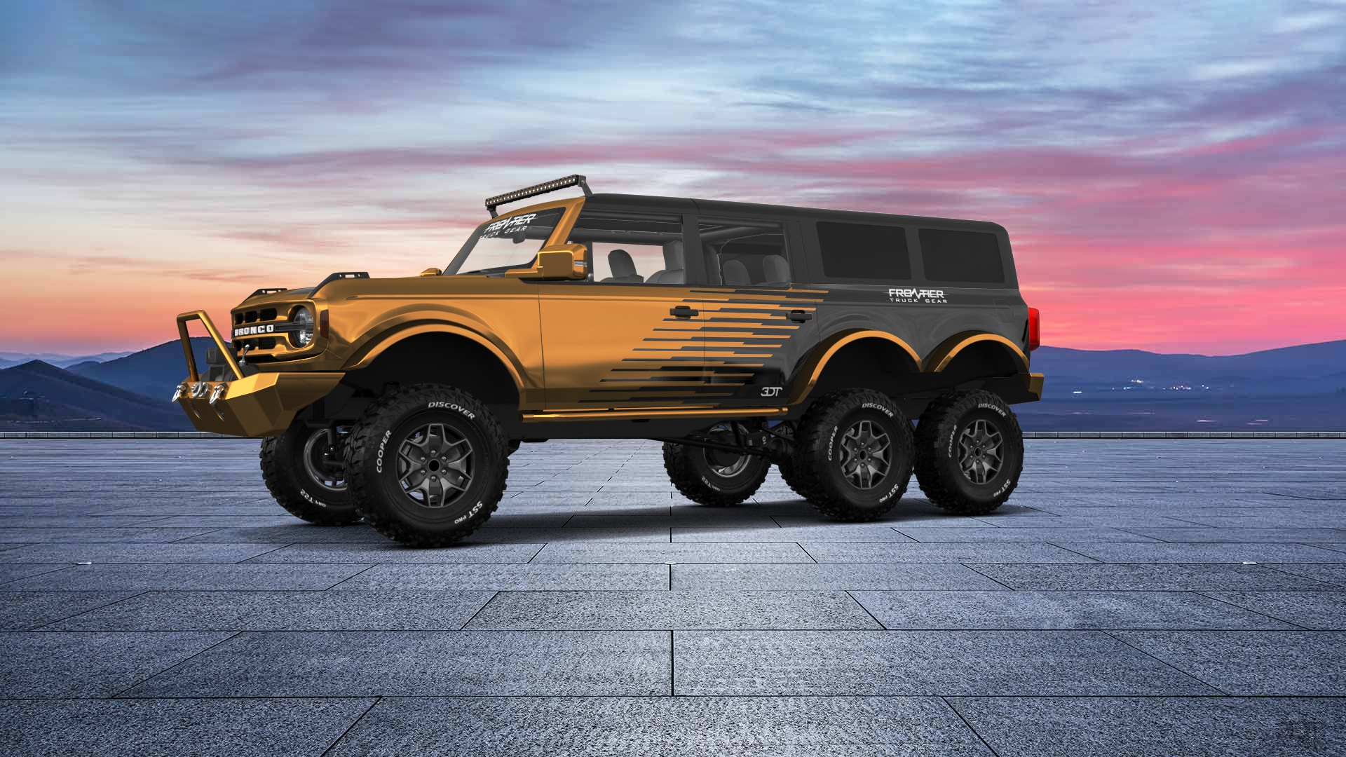 Ford Bronco 6X6 4 Door pickup truck 2021