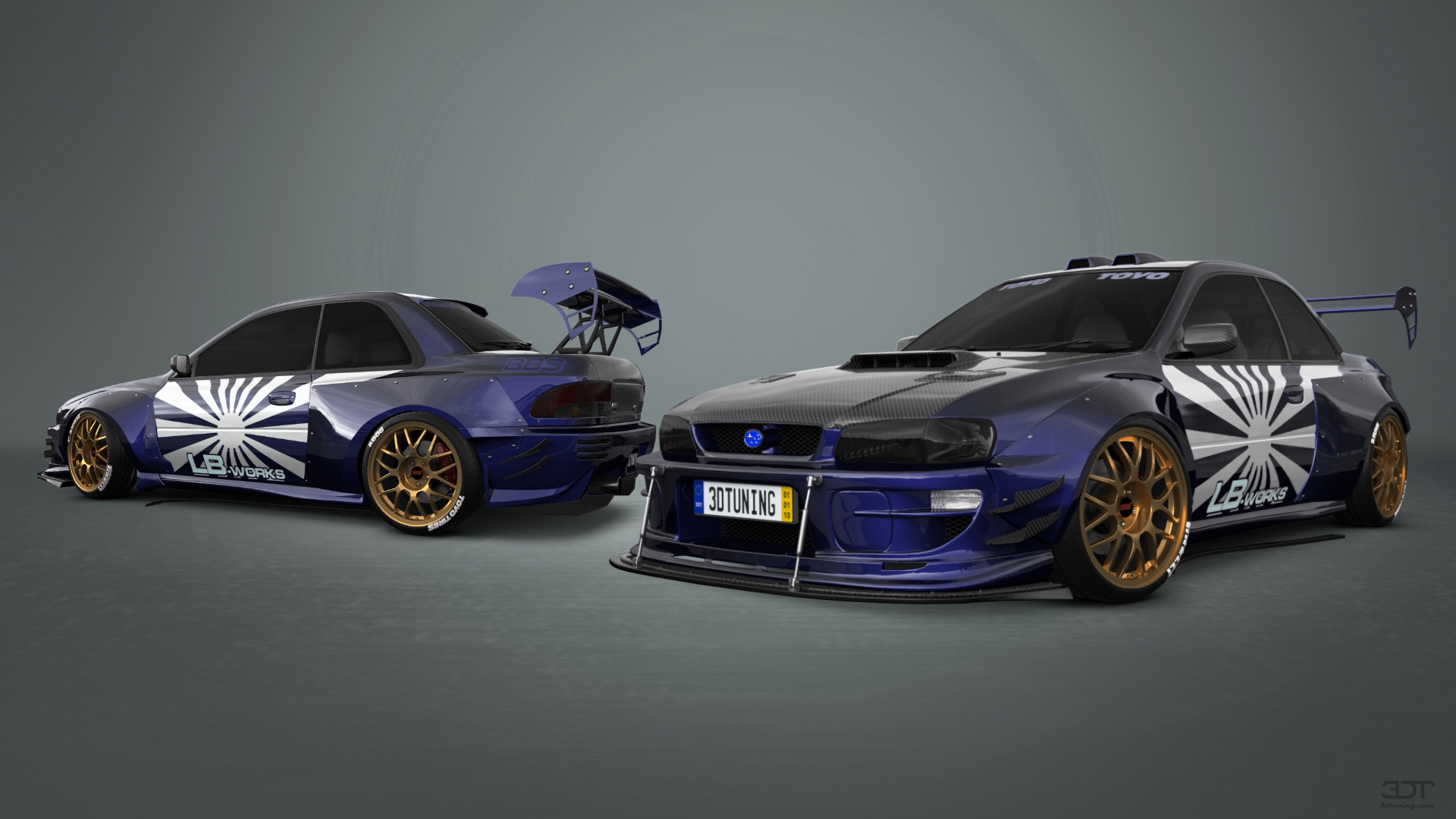 Subaru Impreza WRX STI 22B 2 Door Coupe 2000