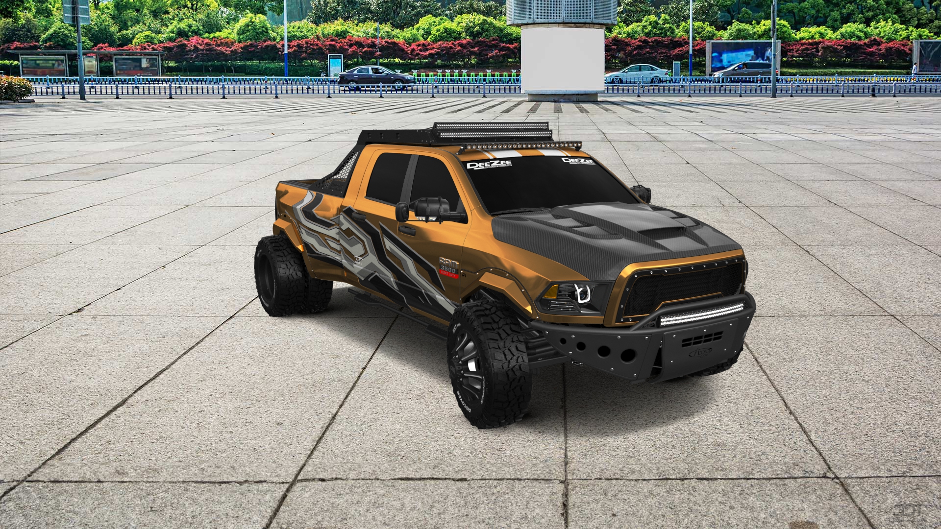 Dodge Ram 3500 4 Door Truck 2014