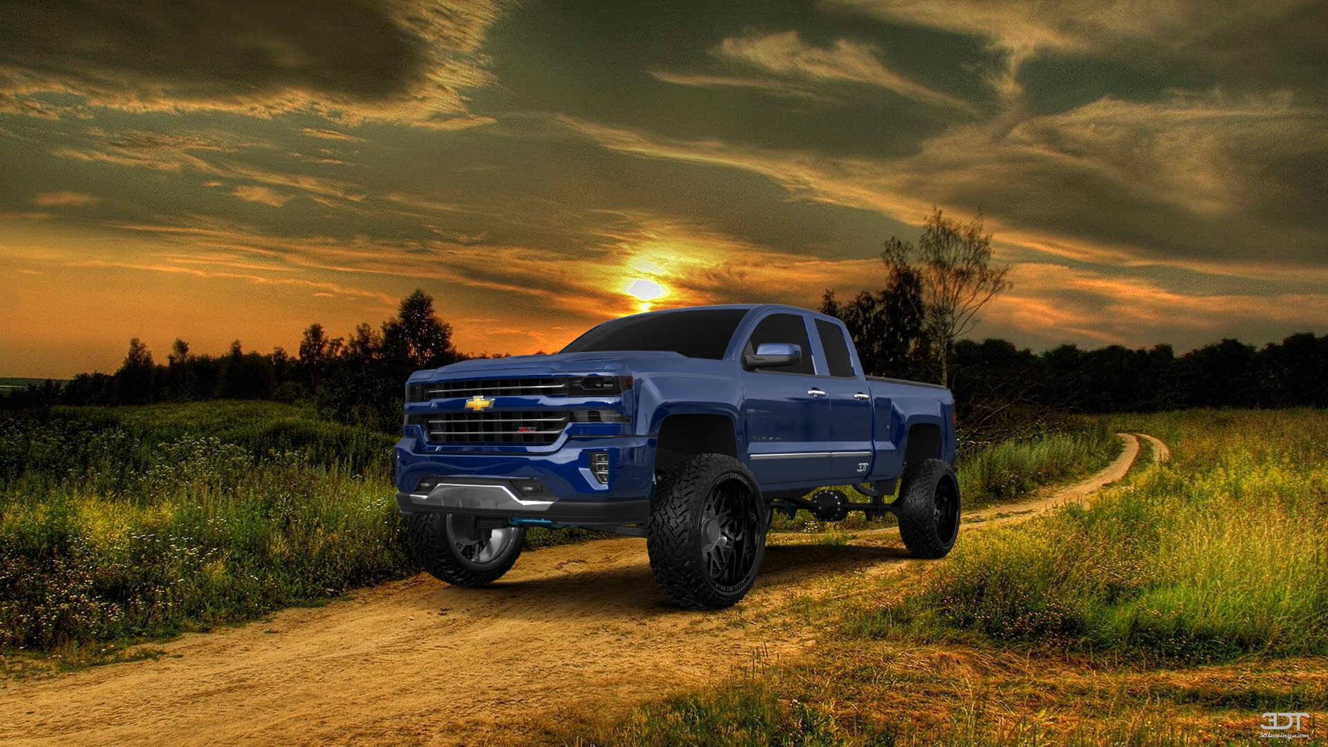 Chevrolet Silverado 1500 6.5 ft box 4 Door pickup truck 2016 tuning