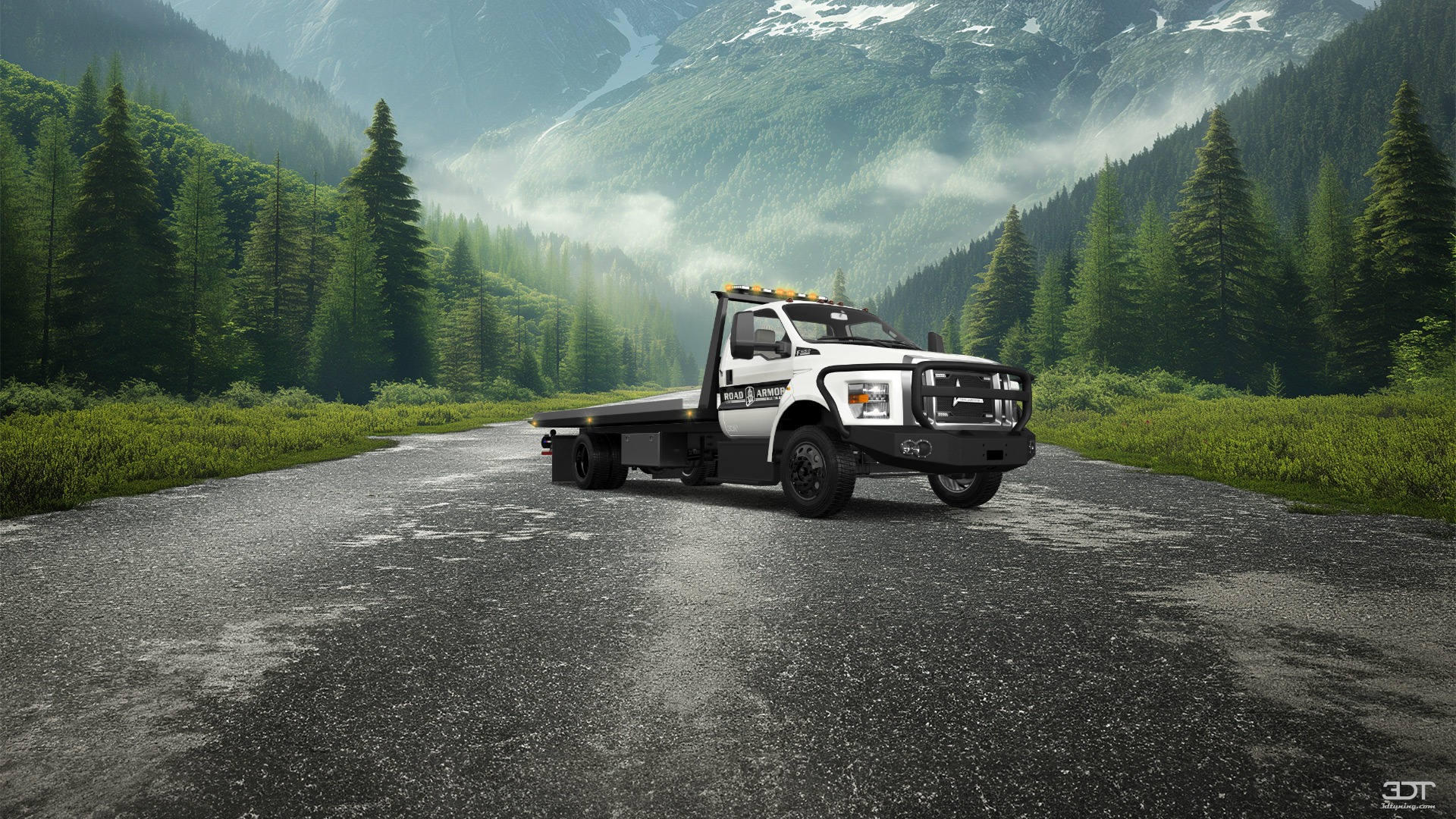 Ford F-650 Tow Truck Pickup 2016 tuning