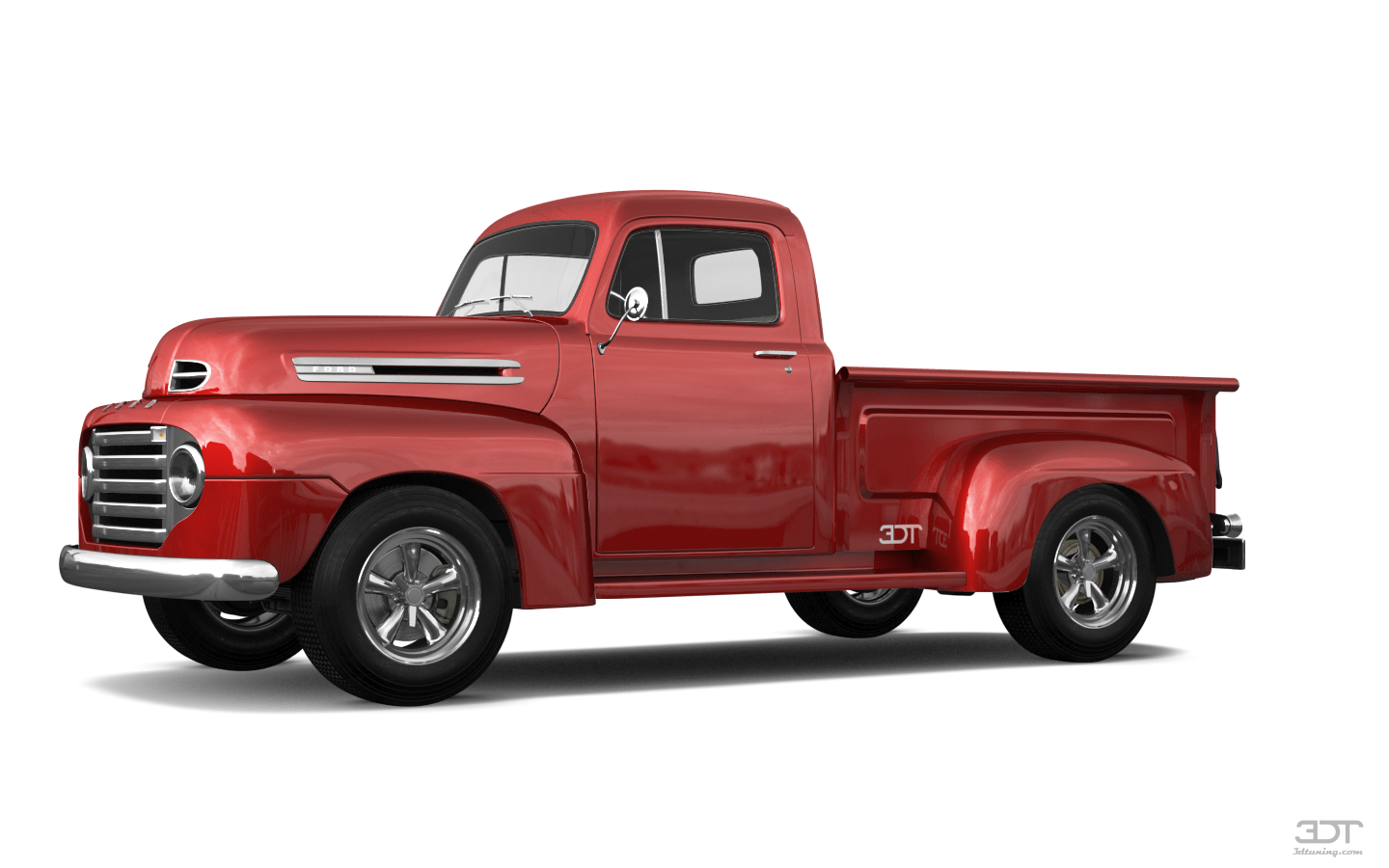 Tuning Ford F1 2 Door pickup truck 1949