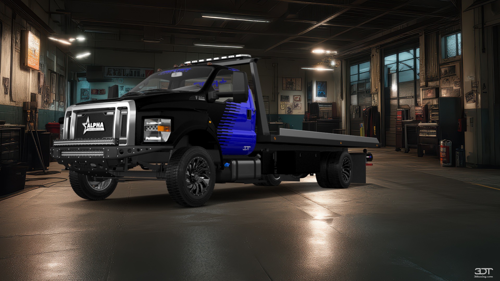Ford F-650 Tow Truck Pickup 2016 tuning