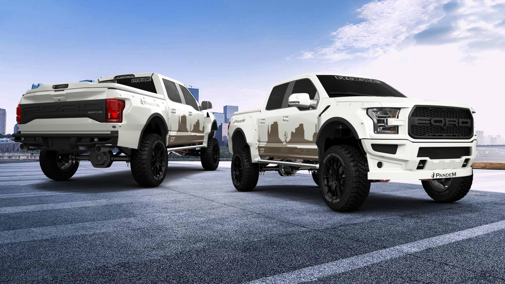 Ford F-150 Raptor 4 Door pickup truck 2017