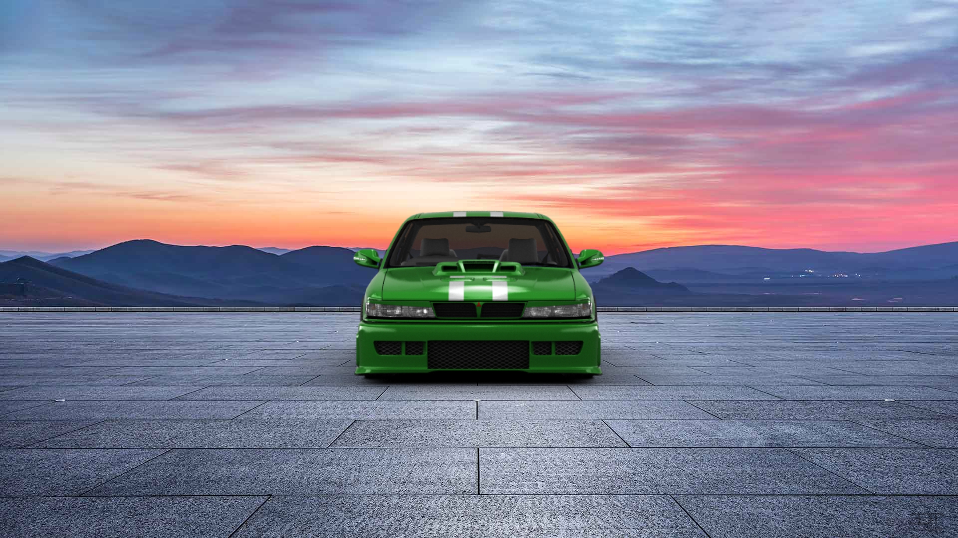 Mitsubishi Galant Sedan 1987 tuning