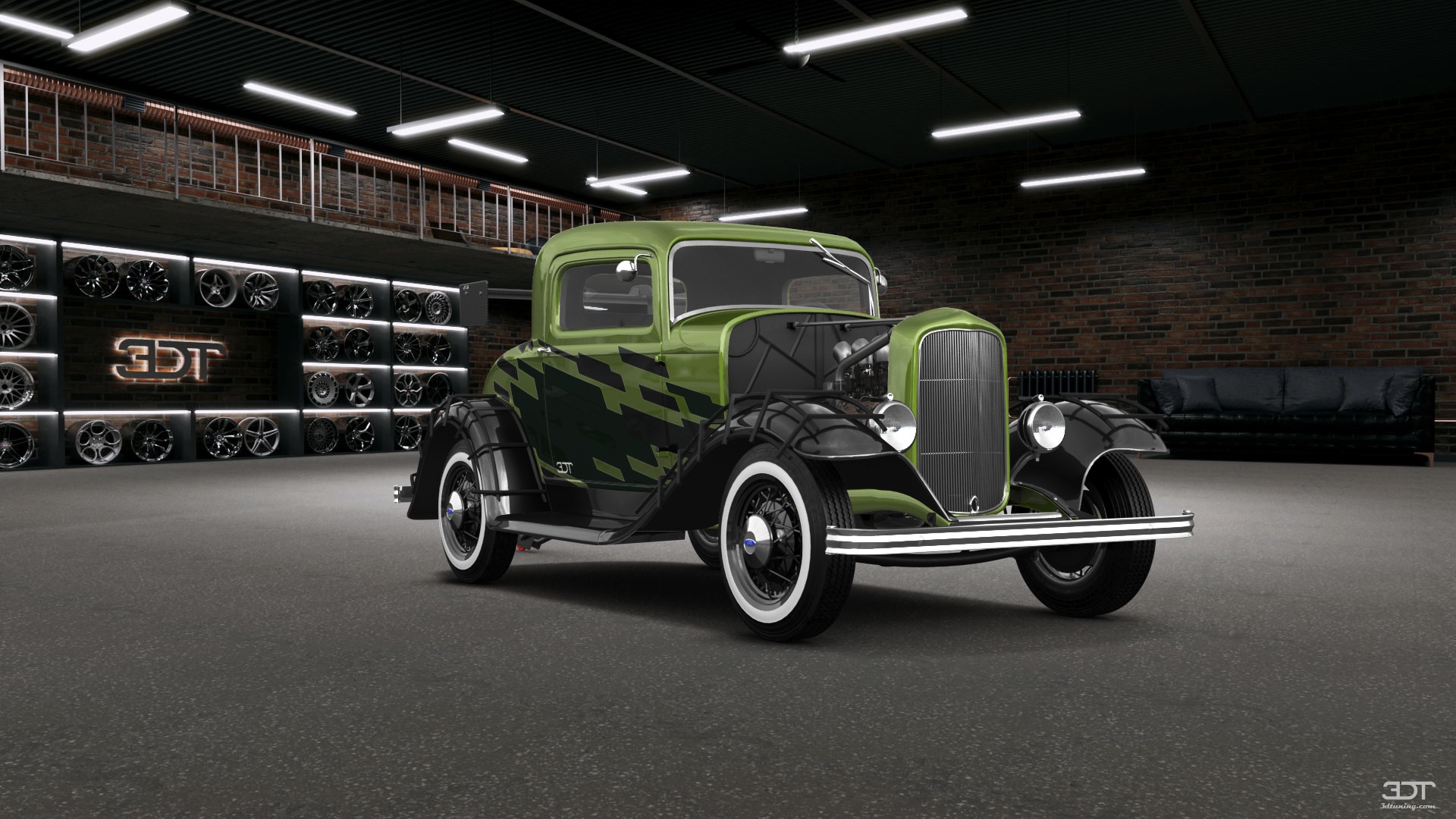 Ford Model B Deluxe 2 Door Coupe 1932