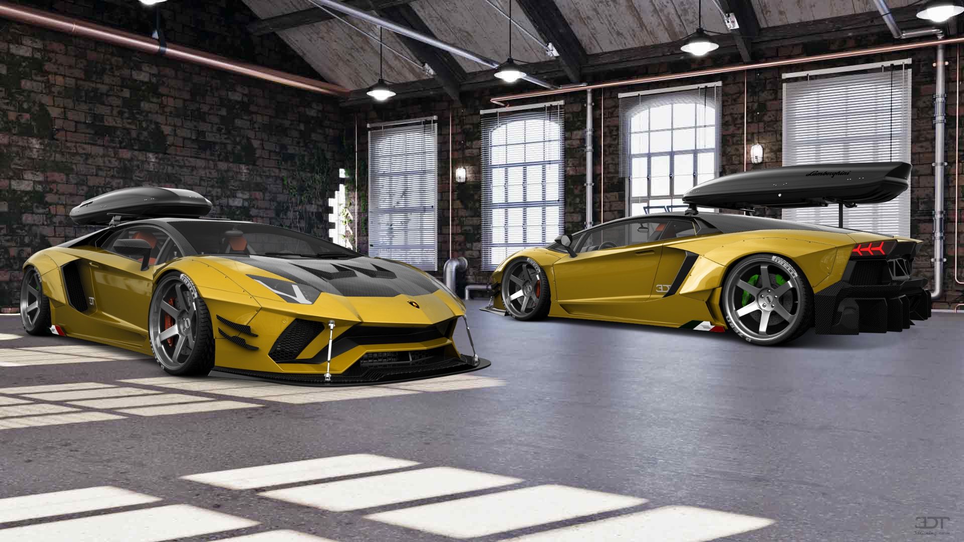 Lamborghini Aventador 2 Door Coupe 2012 tuning