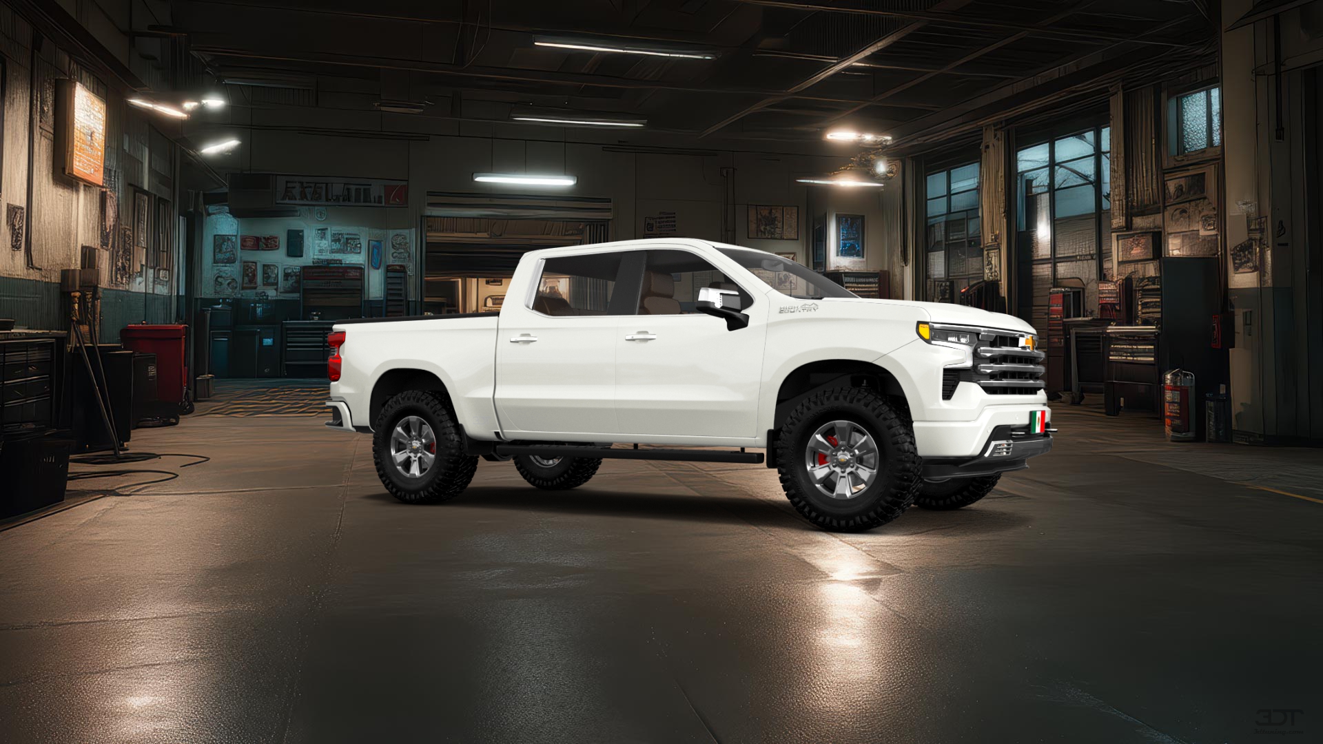 Chevrolet Silverado 1500 Crew Cab 5.8 ft box 4 Door pickup truck 2023 tuning