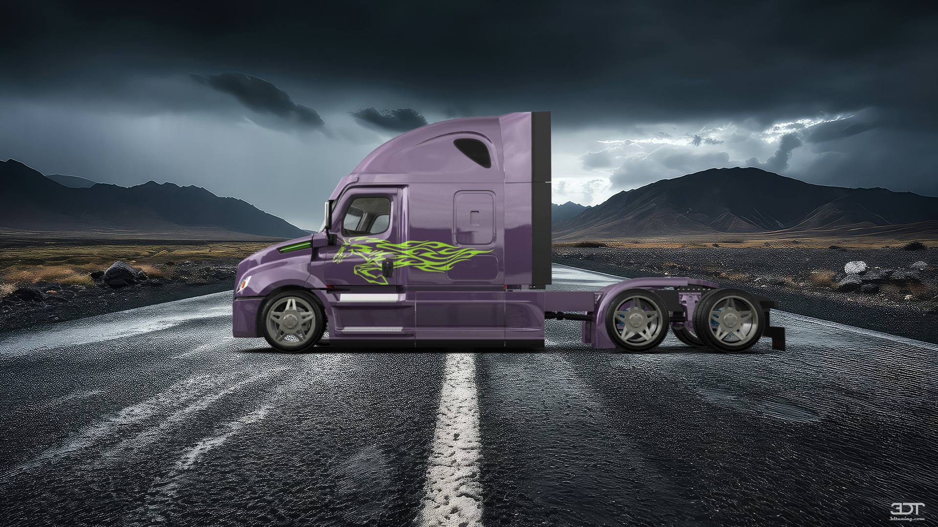 Freightliner Cascadia Sleeper Cab Truck 2018